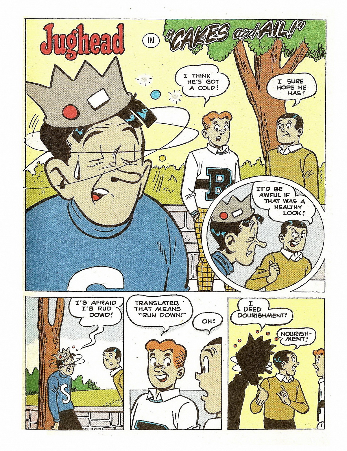 Read online Jughead's Double Digest Magazine comic -  Issue #67 - 169