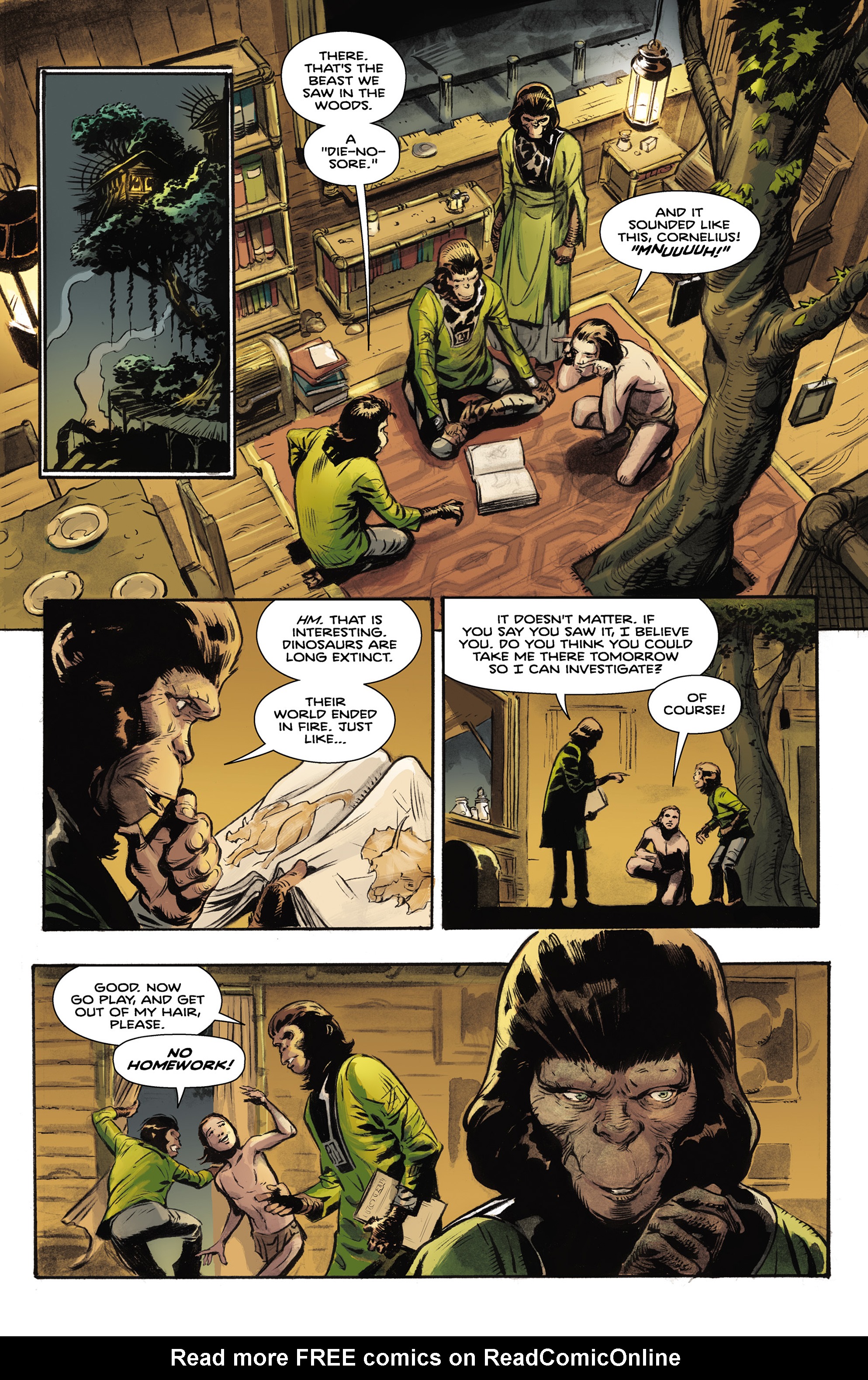 Read online Tarzan On the Planet of the Apes comic -  Issue #1 - 13