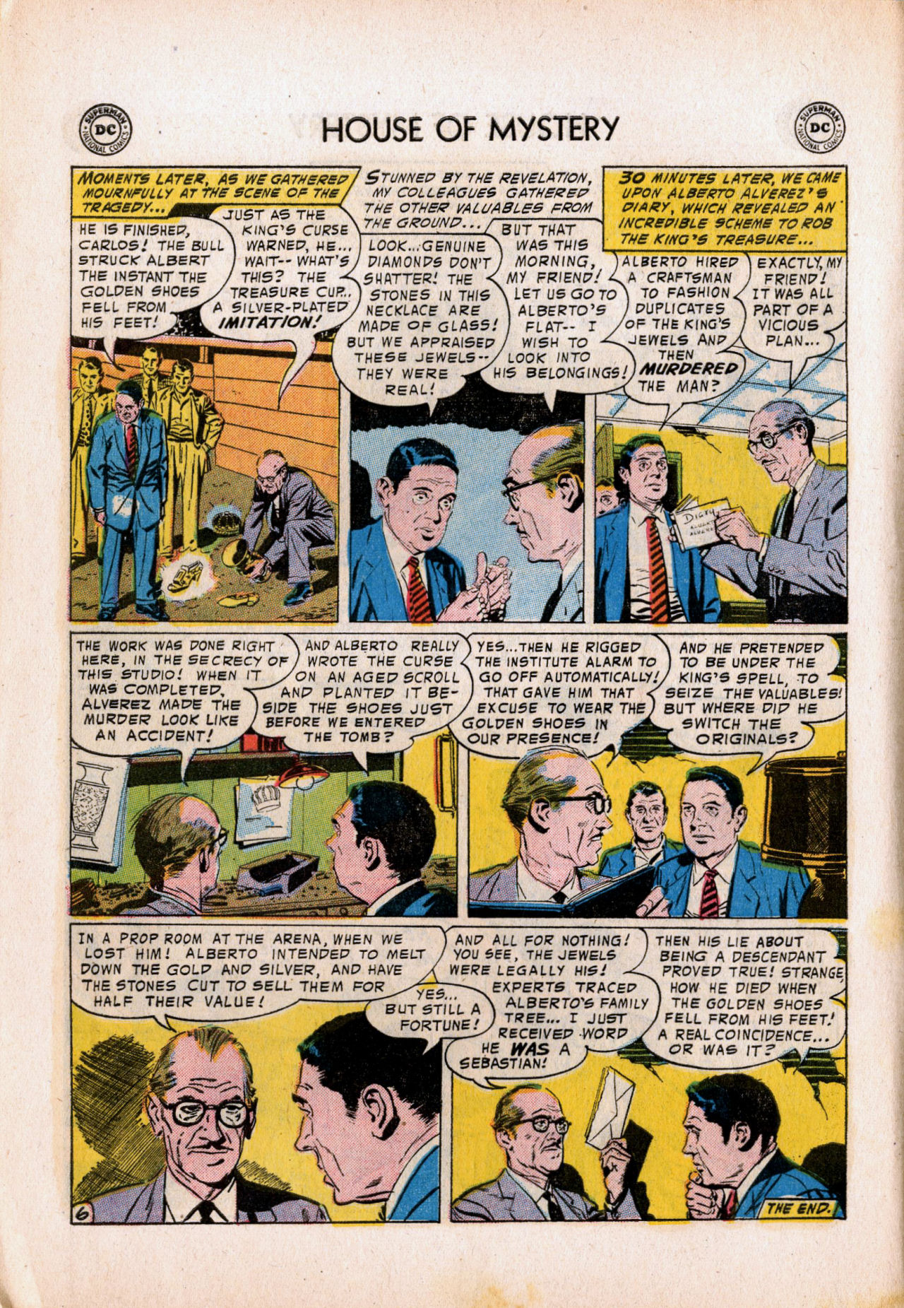 Read online House of Mystery (1951) comic -  Issue #52 - 8