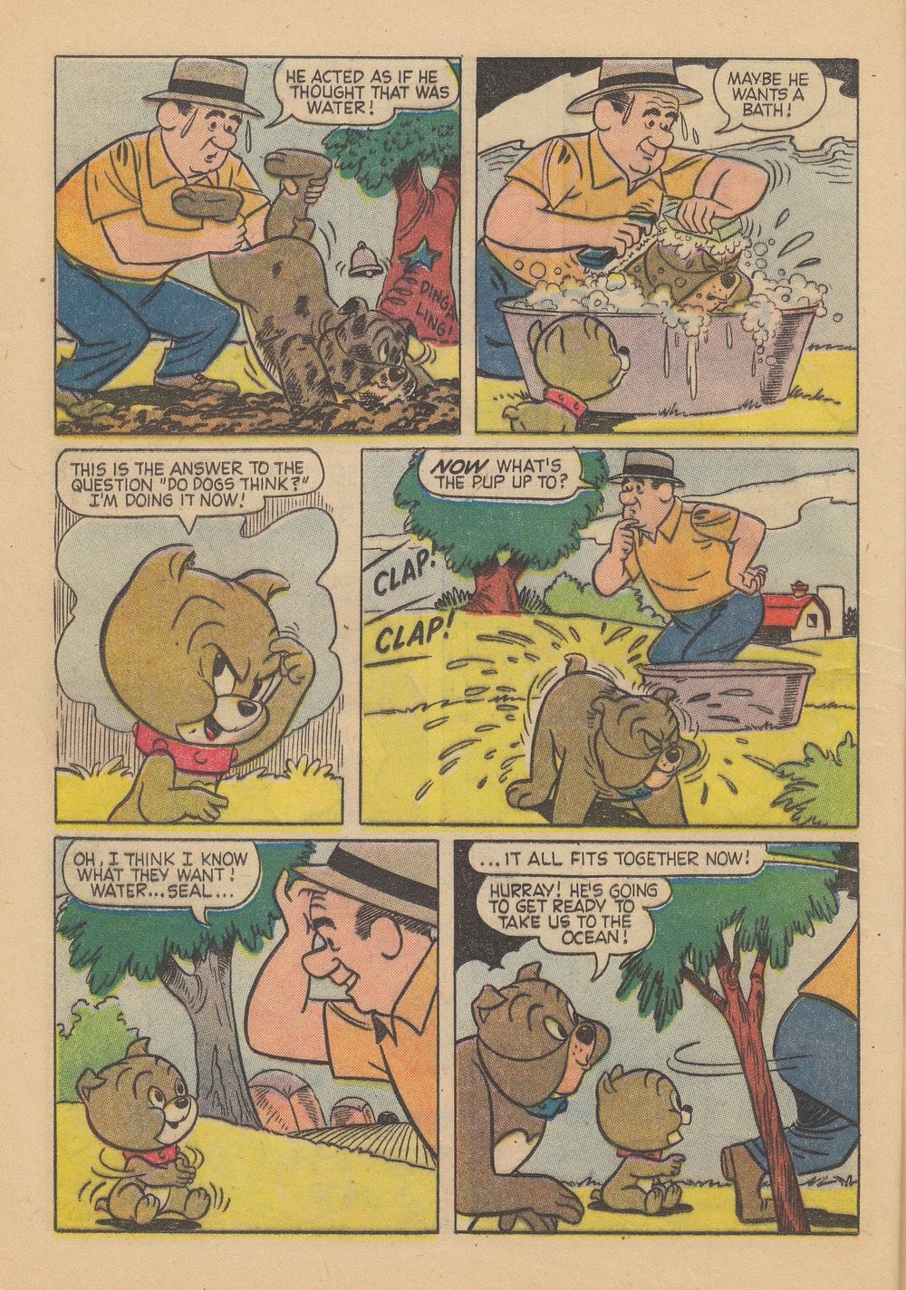 Read online Tom & Jerry Picnic Time comic -  Issue # TPB - 23