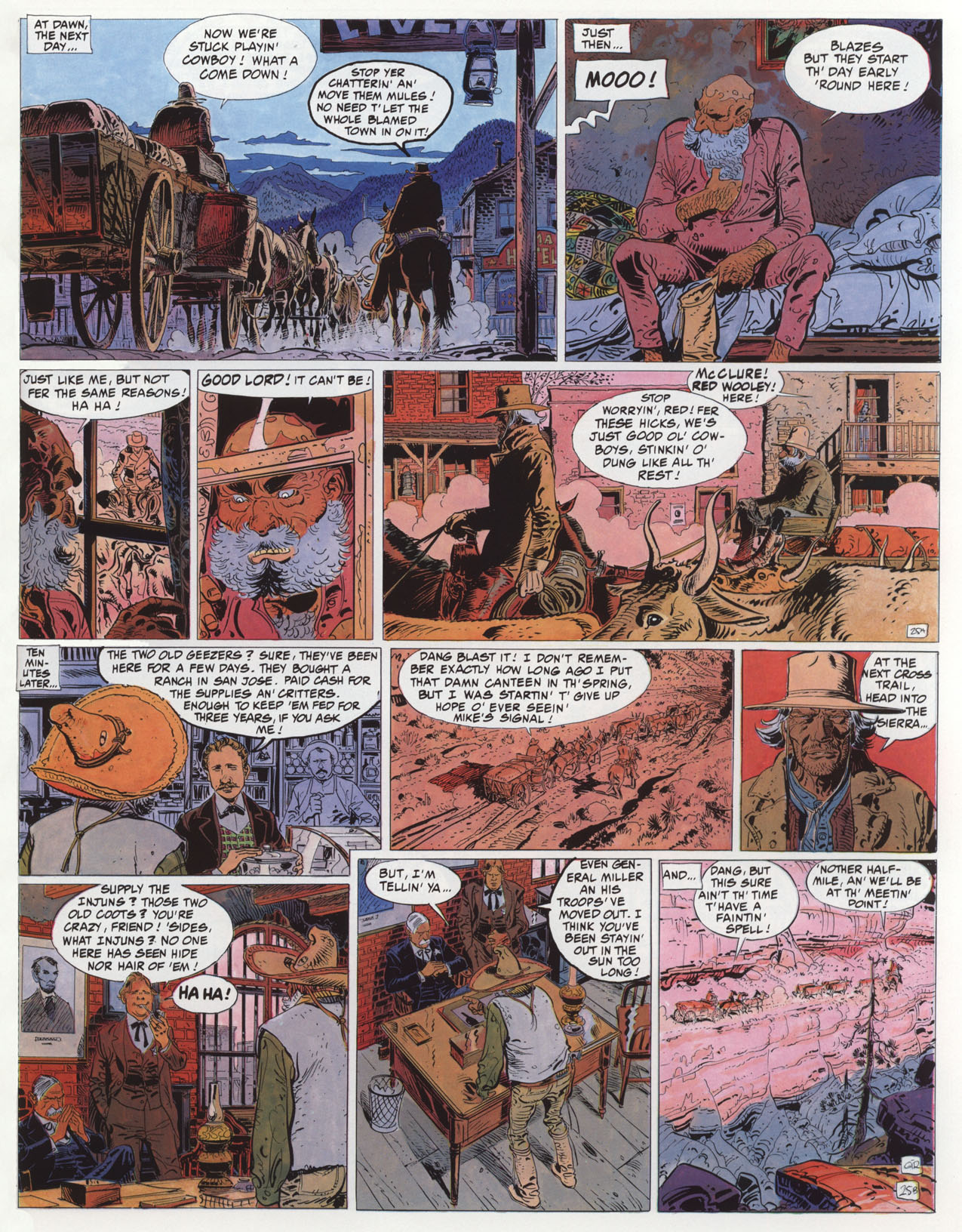 Read online Epic Graphic Novel: Blueberry comic -  Issue #4 - 77