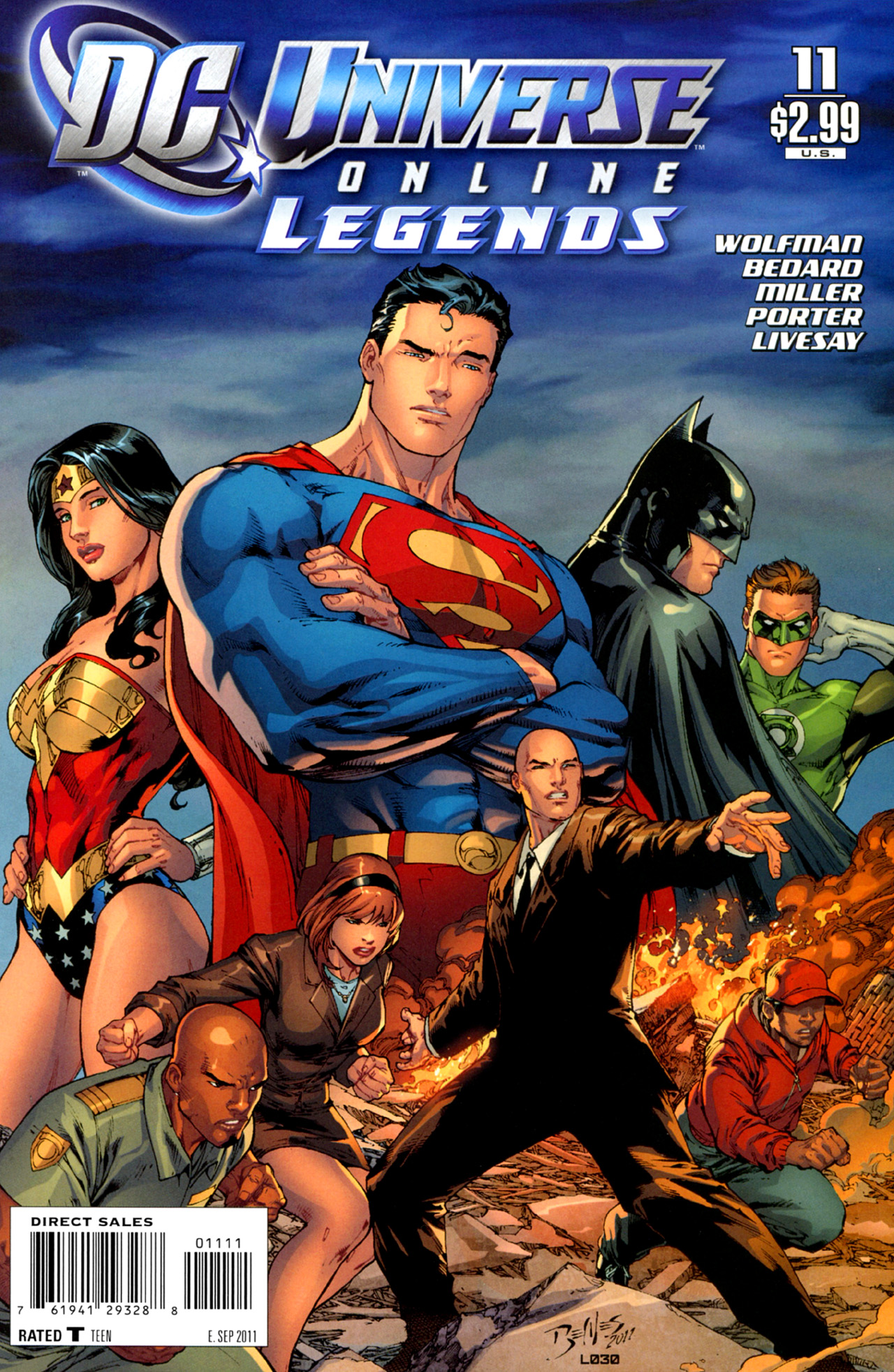 Read online DC Universe Online: Legends comic -  Issue #11 - 1