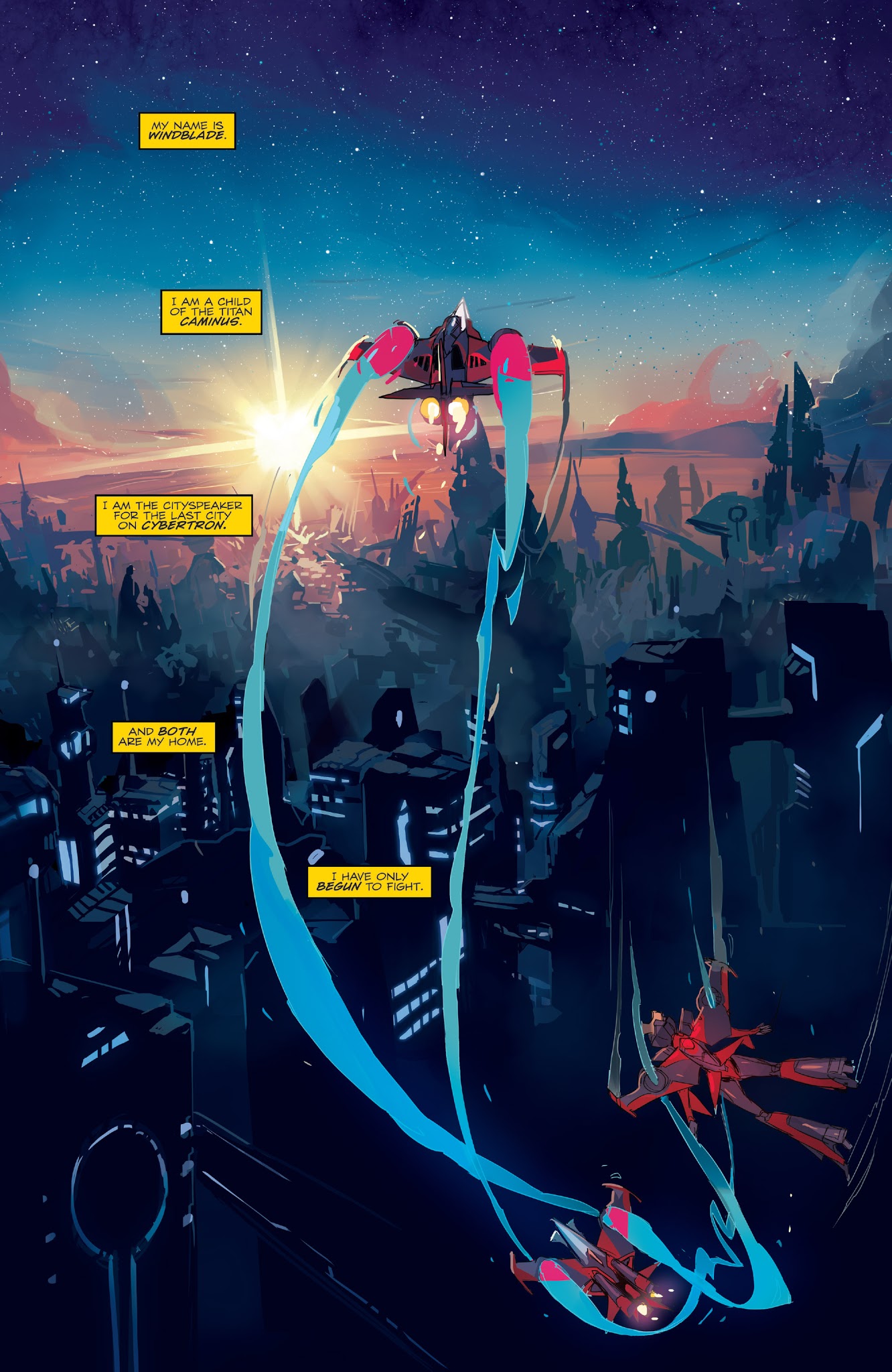 Read online The Transformers: Windblade (2018) comic -  Issue # TPB - 102