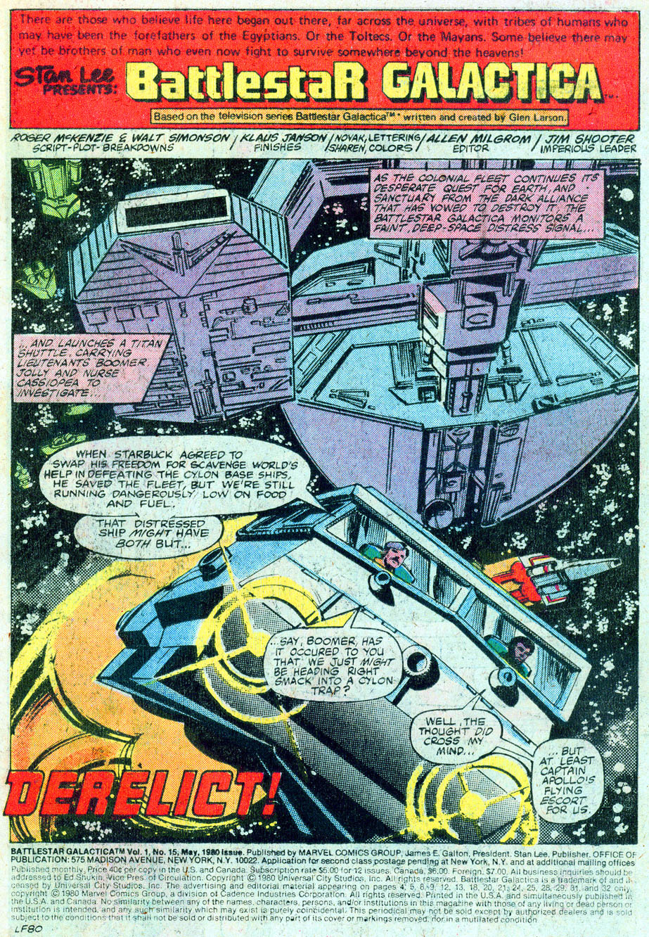 Read online Battlestar Galactica comic -  Issue #15 - 2