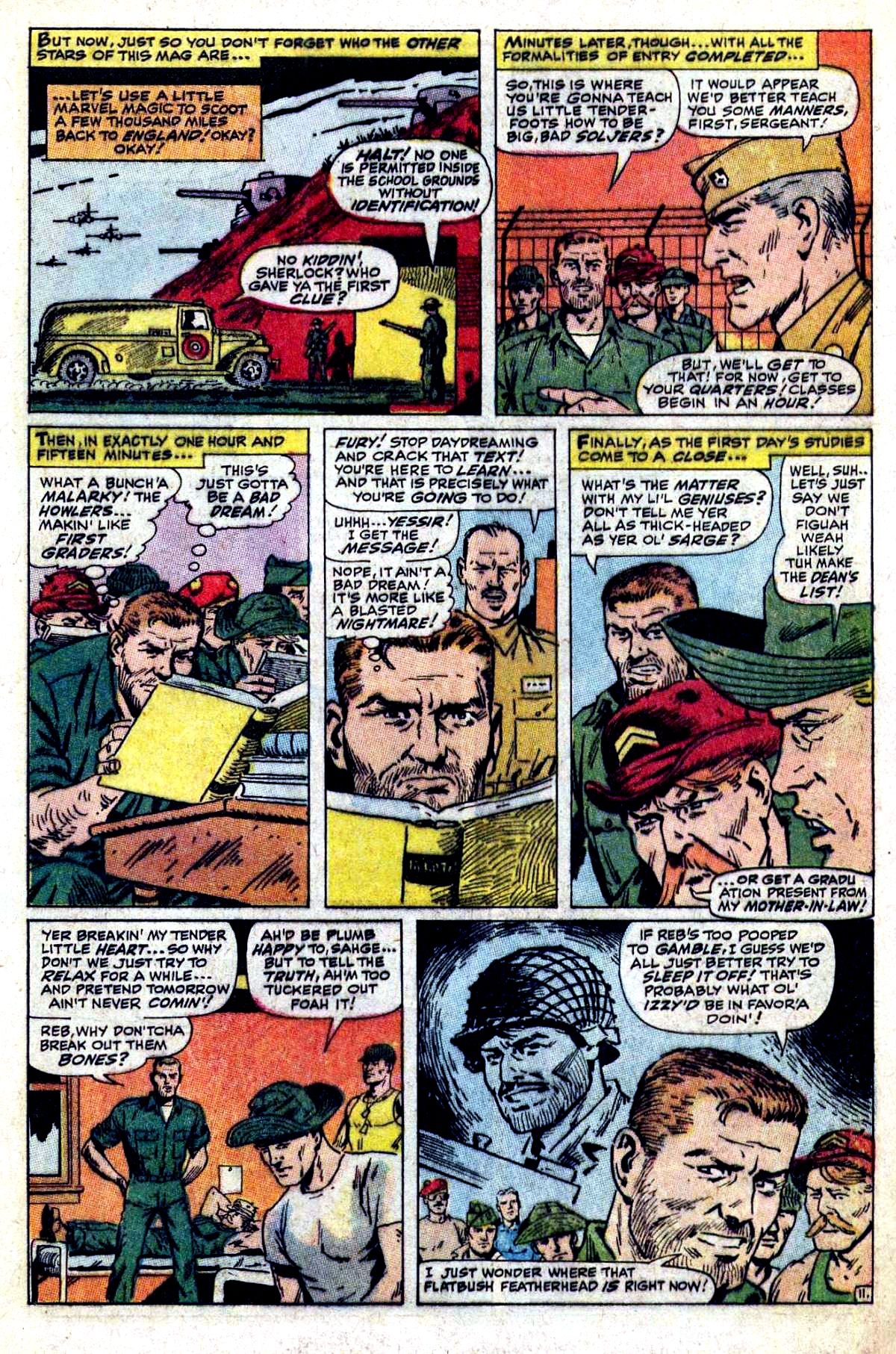 Read online Sgt. Fury comic -  Issue #54 - 17