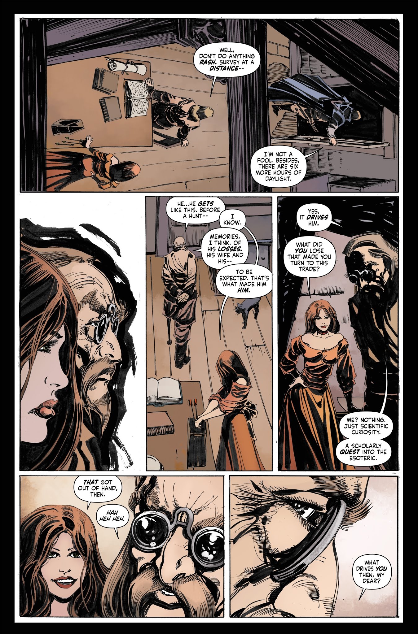 Read online Captain Kronos - Vampire Hunter comic -  Issue #2 - 6