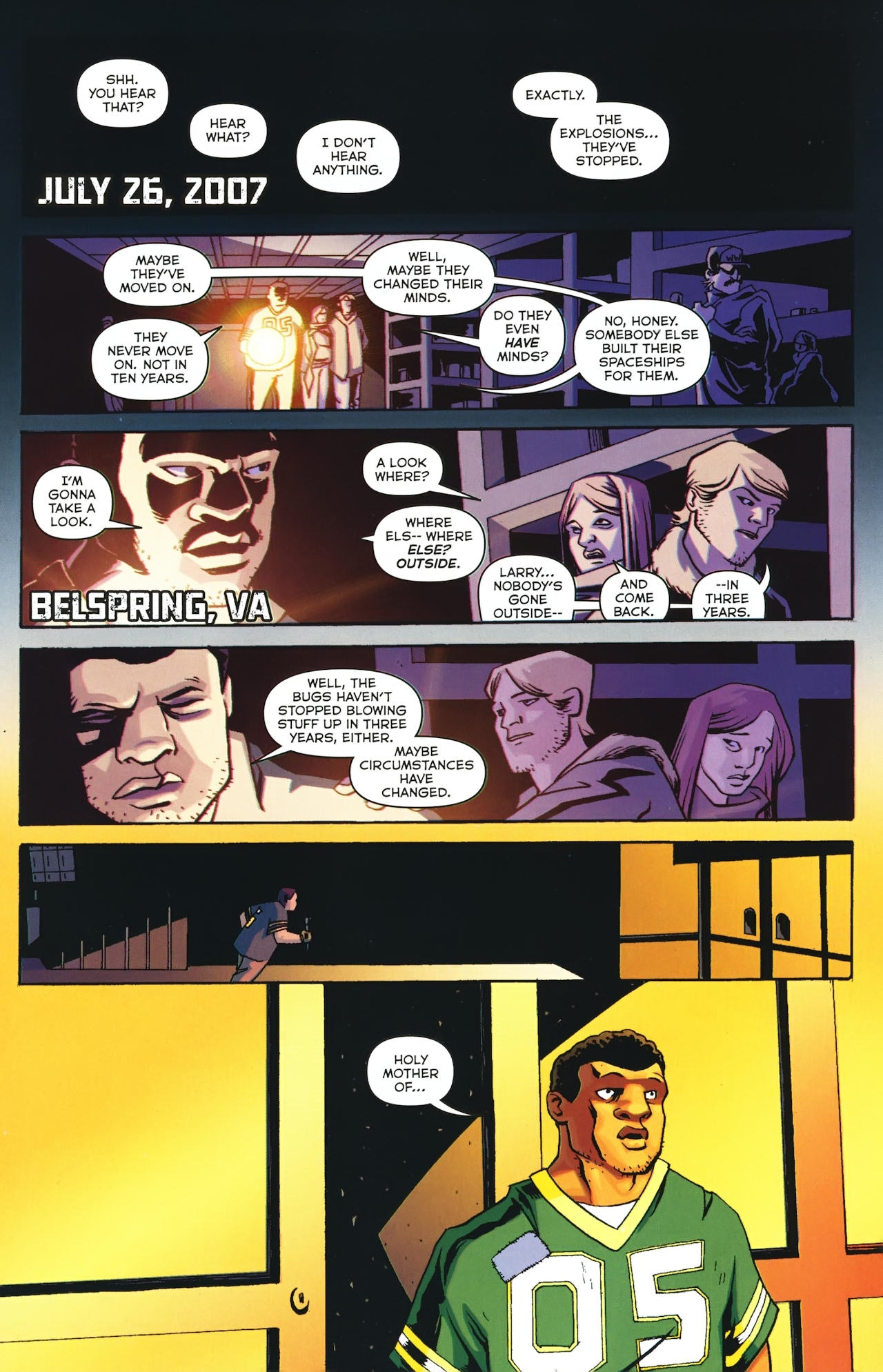 Read online Resurrection (2009) comic -  Issue #1 - 5