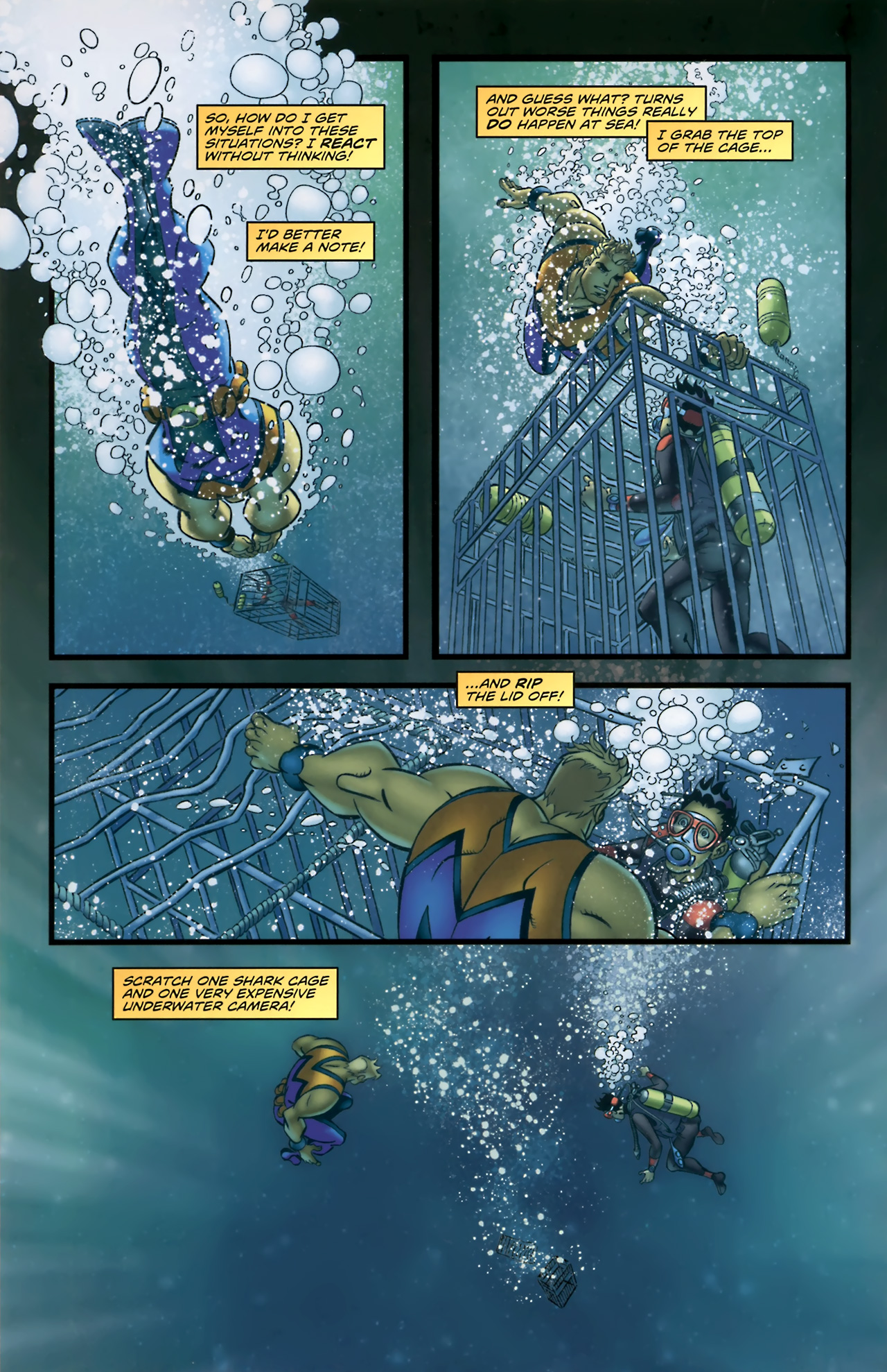Read online Ian Churchill's Marineman comic -  Issue #2 - 21