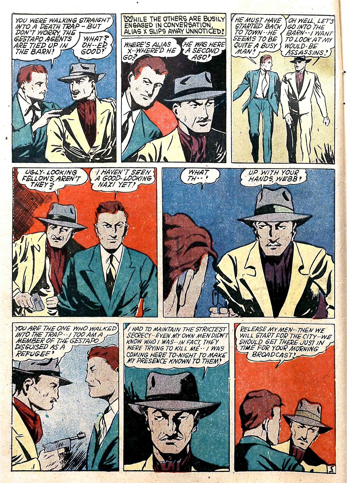 Captain Aero Comics issue 8 - Page 18