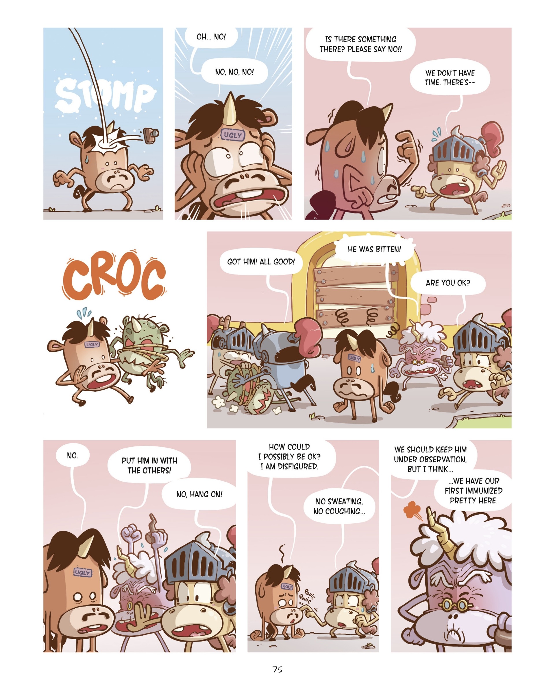 Read online Loonicorns comic -  Issue #1 - 73