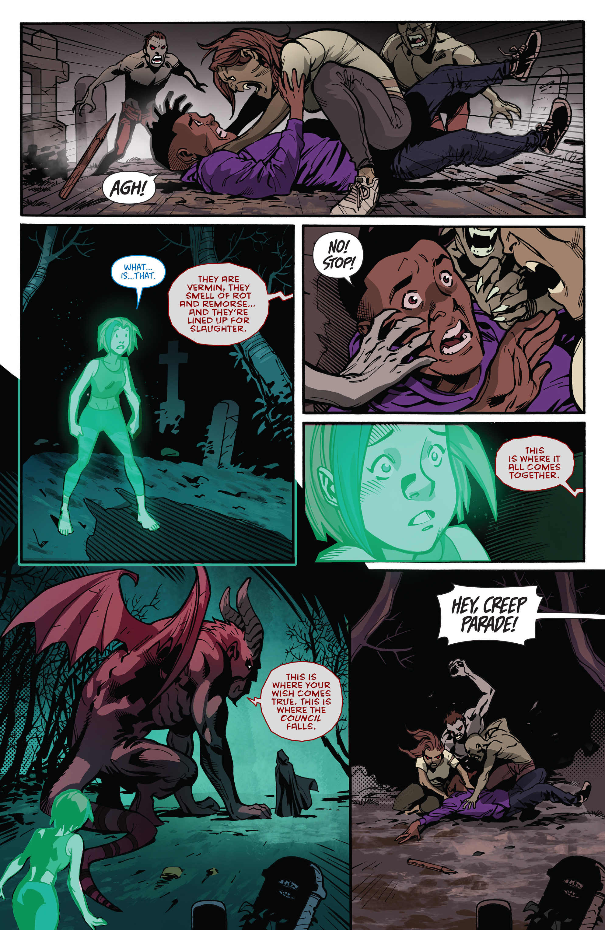 Read online Buffy the Vampire Slayer comic -  Issue #19 - 23