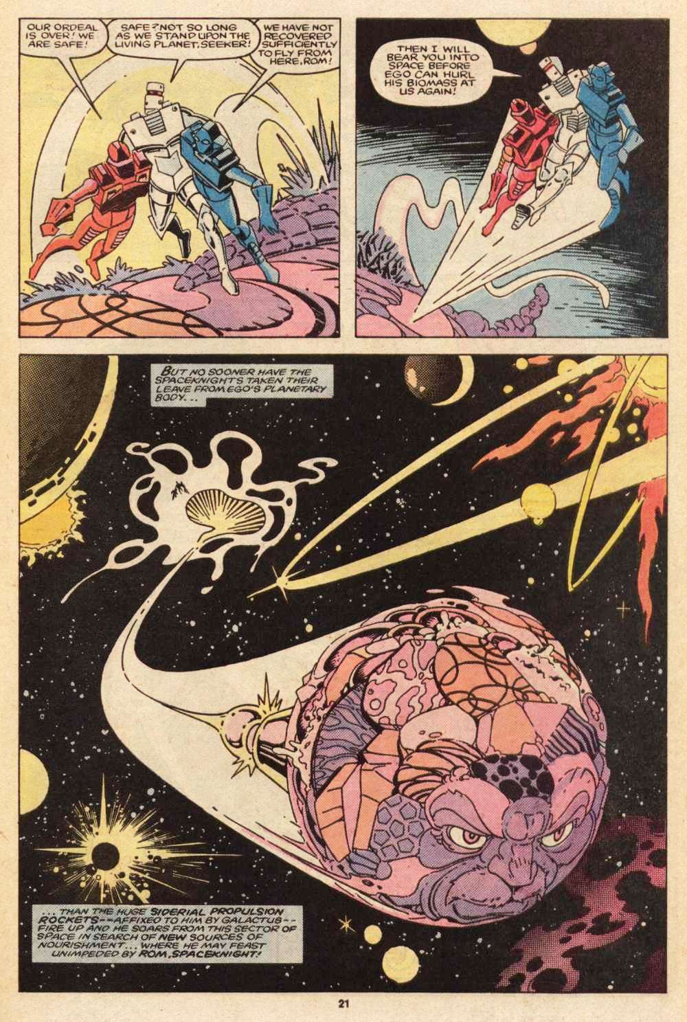 Read online ROM (1979) comic -  Issue #69 - 22