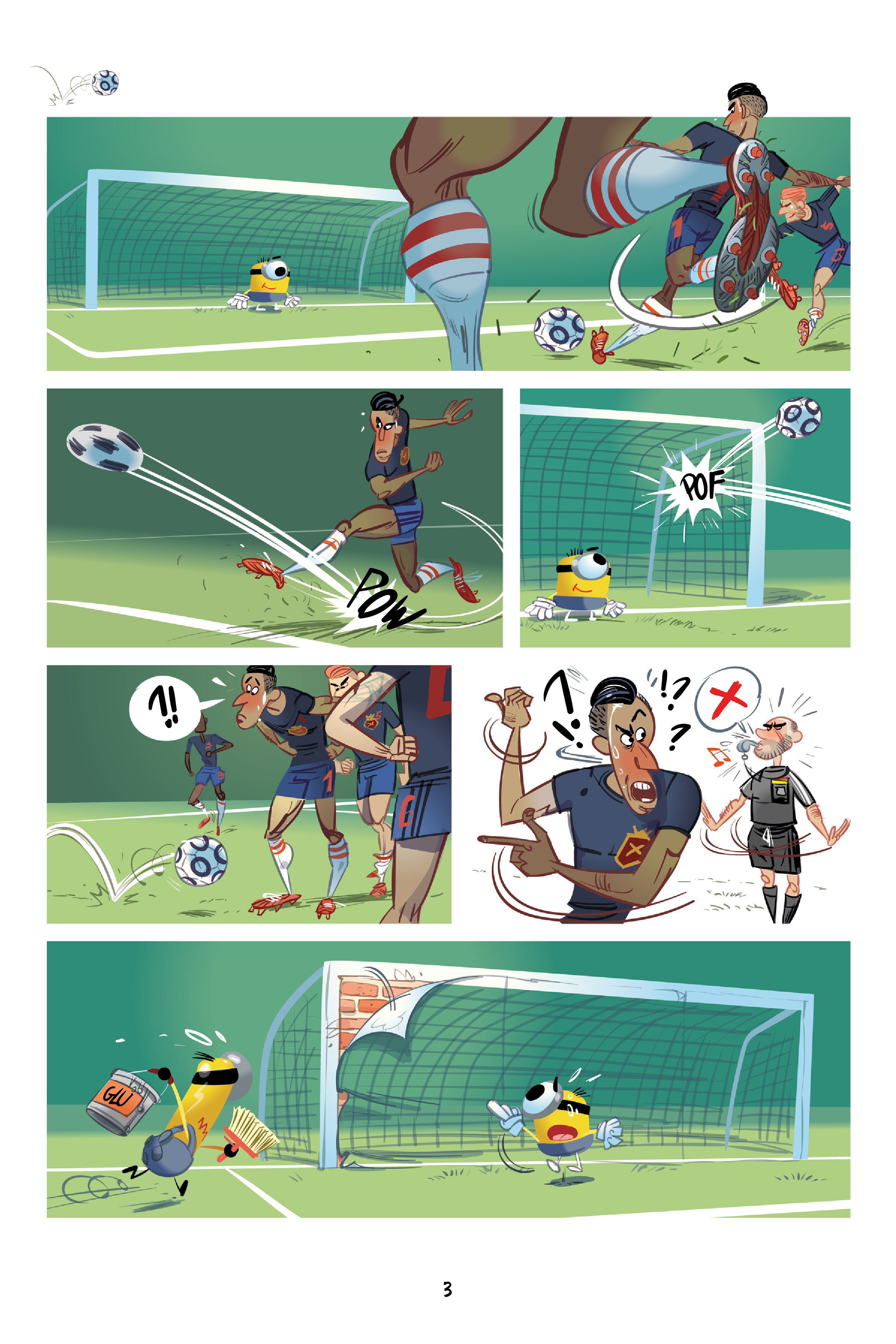 Read online Minions: Super Banana Games! comic -  Issue # Full - 5