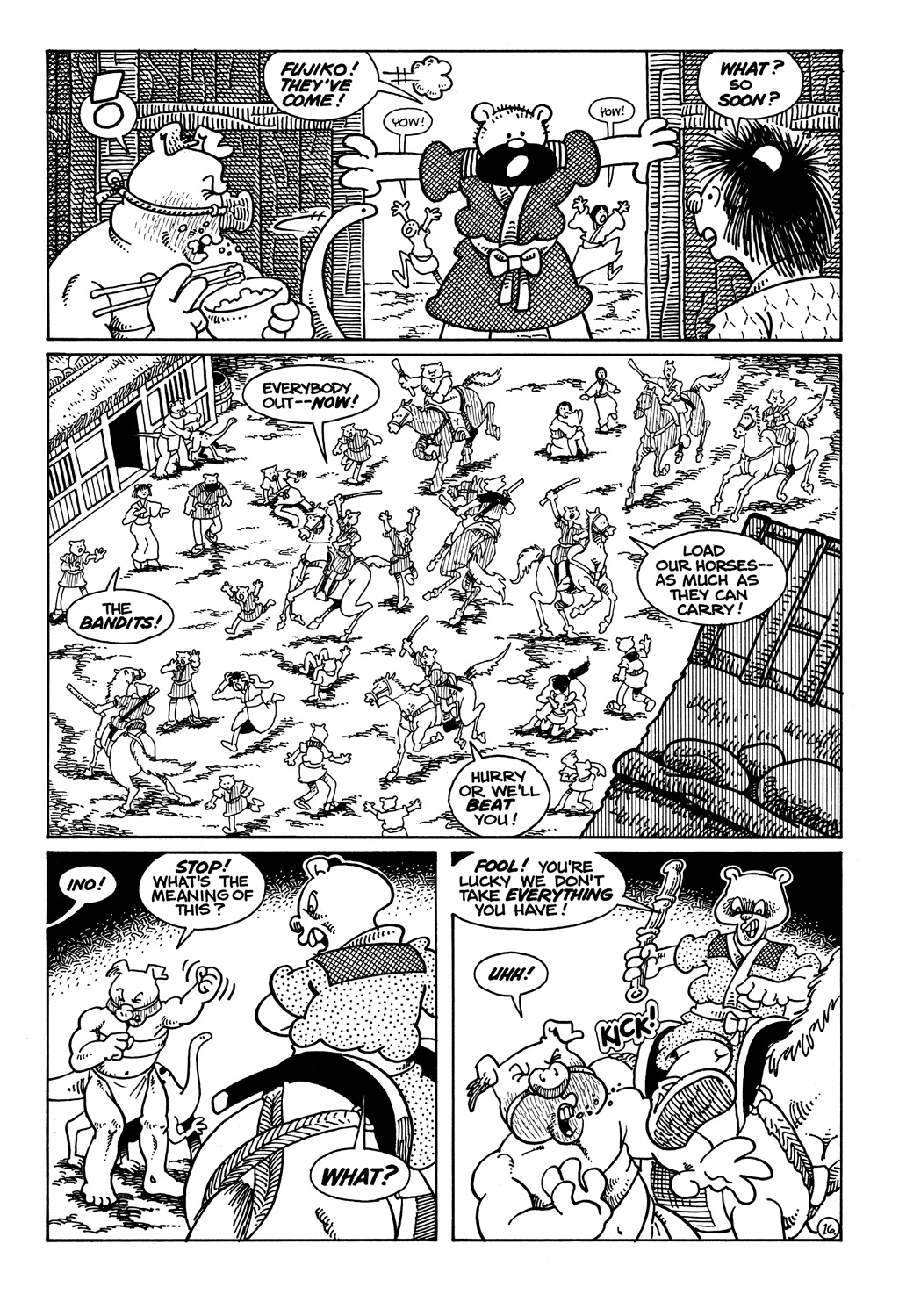 Read online Usagi Yojimbo (1987) comic -  Issue #18 - 18