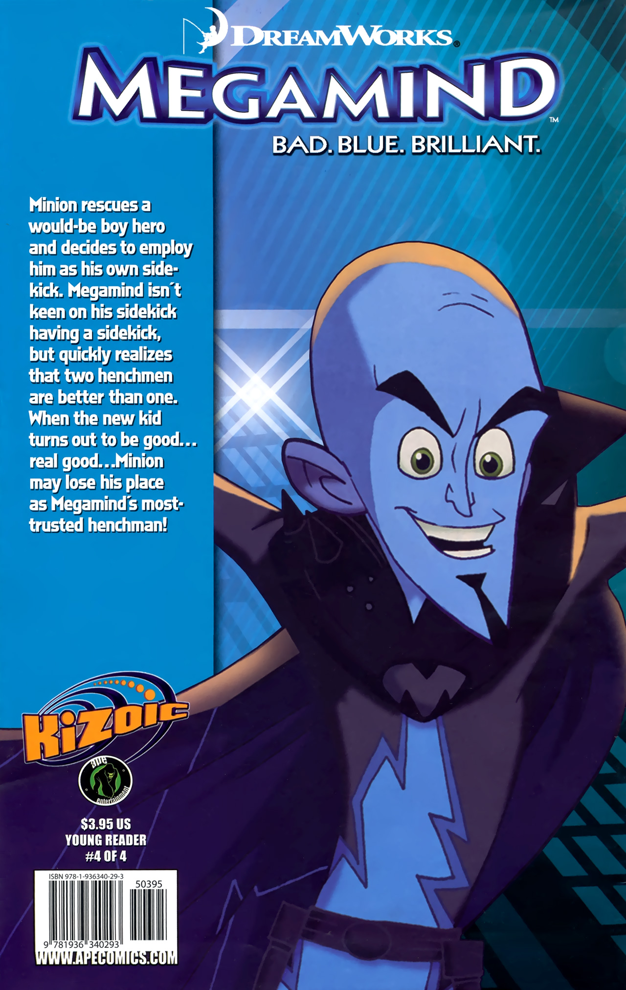 Read online Megamind: Bad. Blue. Brilliant. comic -  Issue #4 - 31
