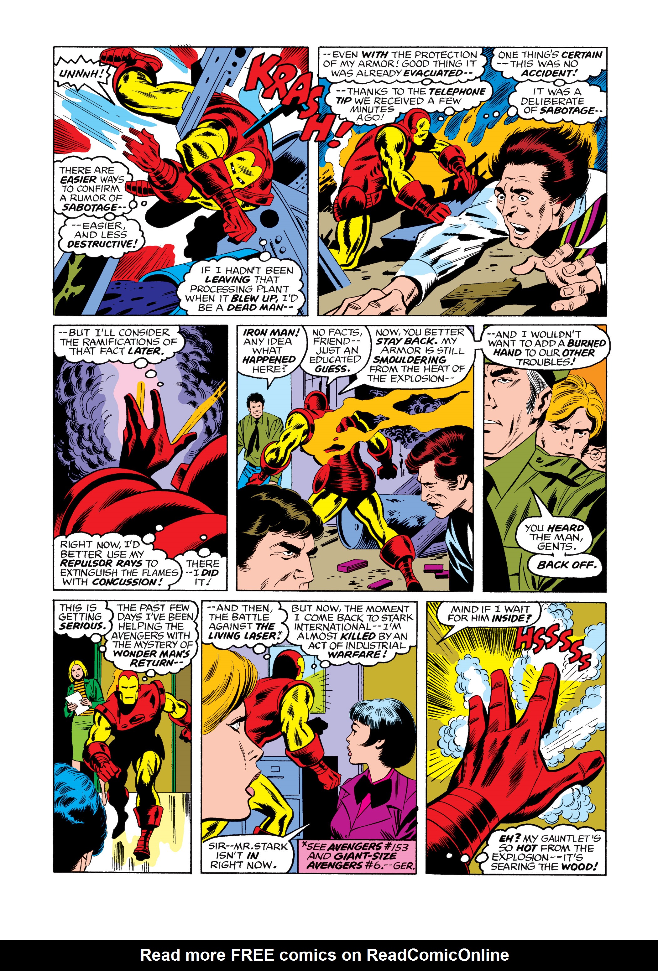 Read online Marvel Masterworks: The Invincible Iron Man comic -  Issue # TPB 11 (Part 3) - 31