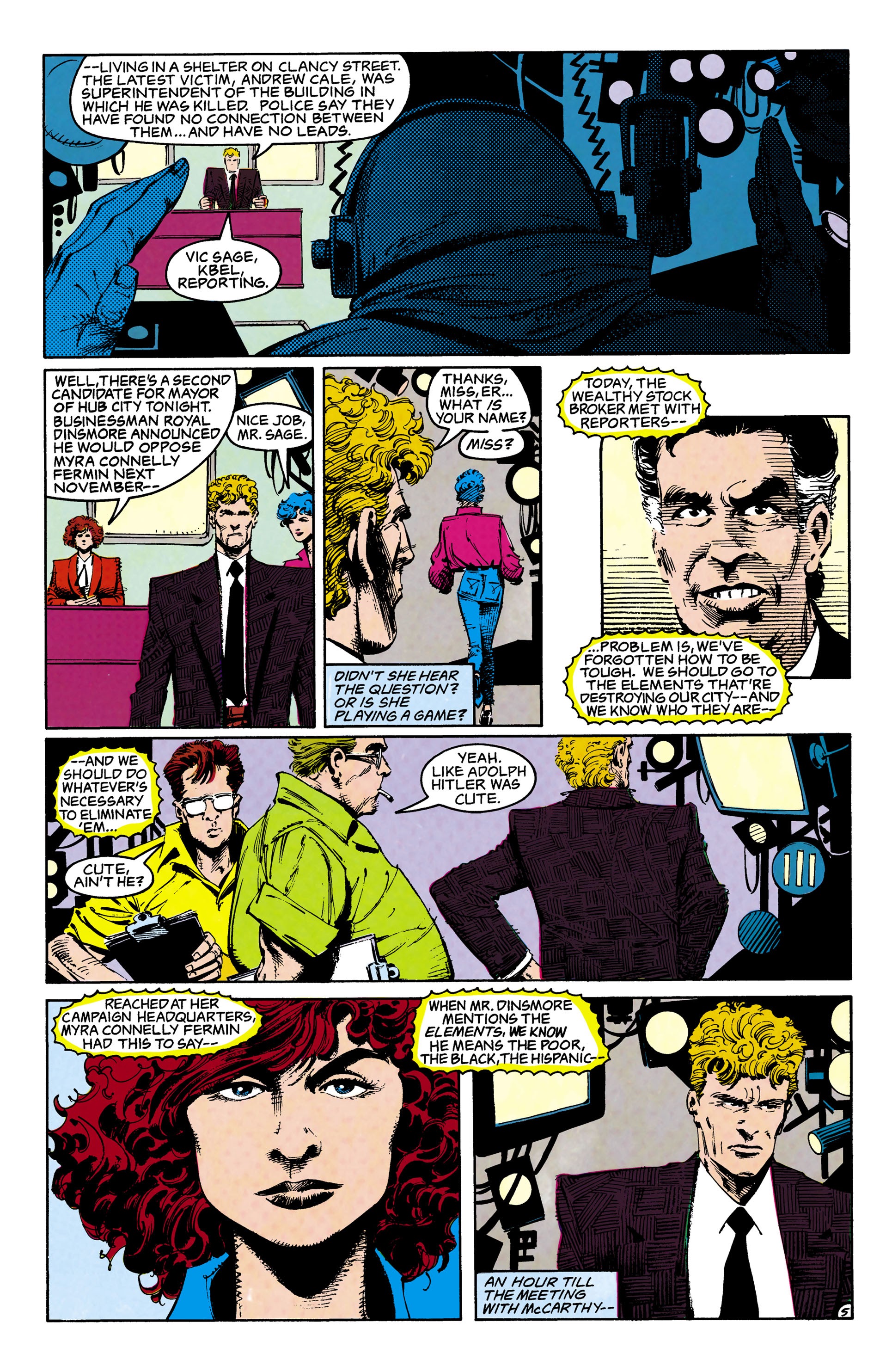 Read online The Question (1987) comic -  Issue #15 - 6