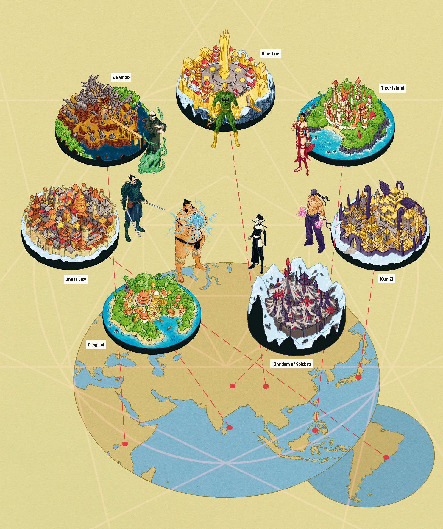 Read online Marvel Universe Map By Map: James Hill comic -  Issue # TPB (Part 2) - 70