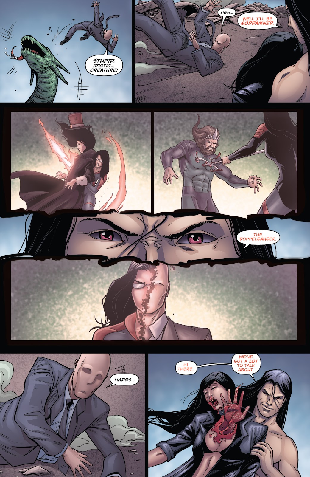 Grimm Fairy Tales presents Age of Darkness issue Full - Page 111