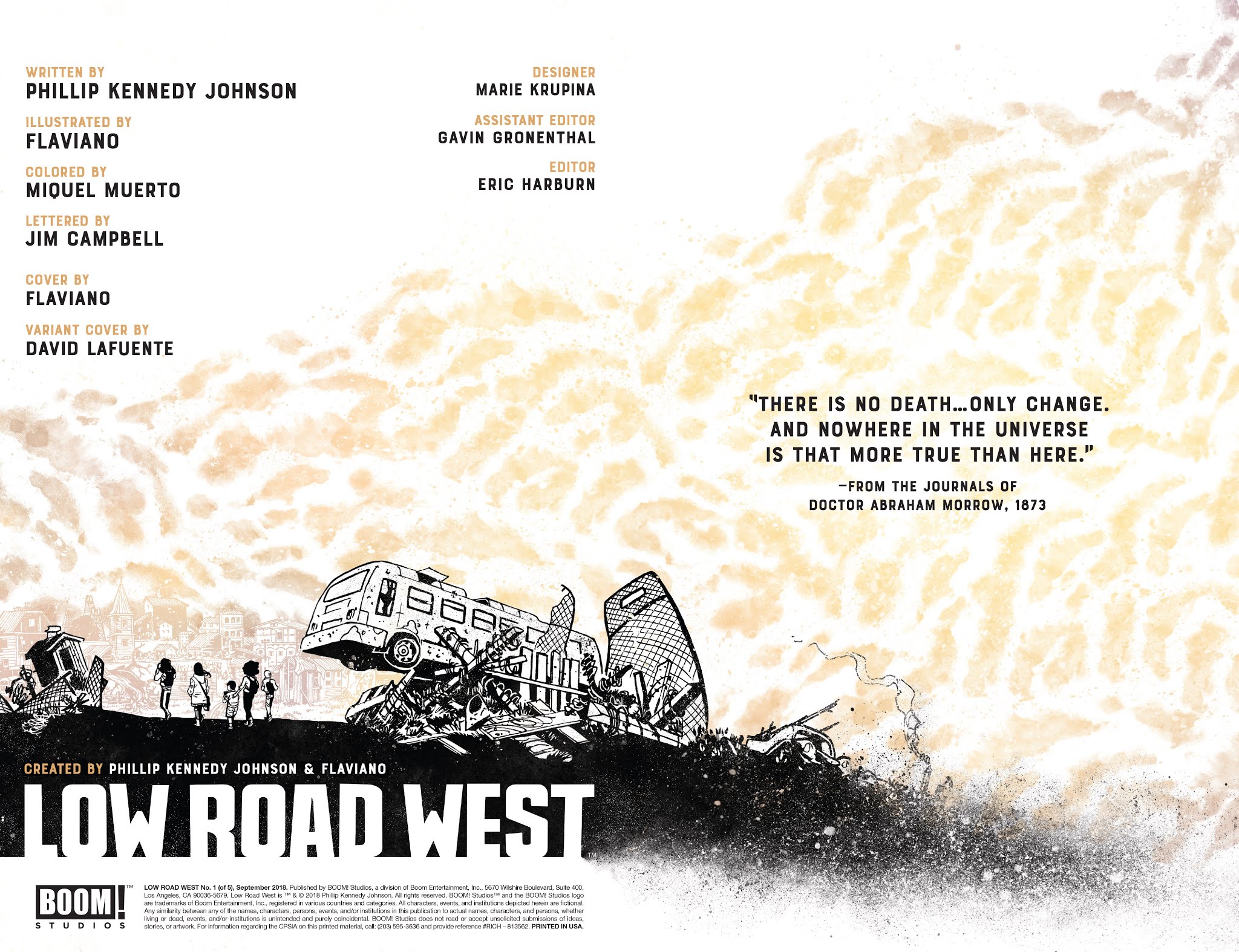 Read online Low Road West comic -  Issue #1 - 2