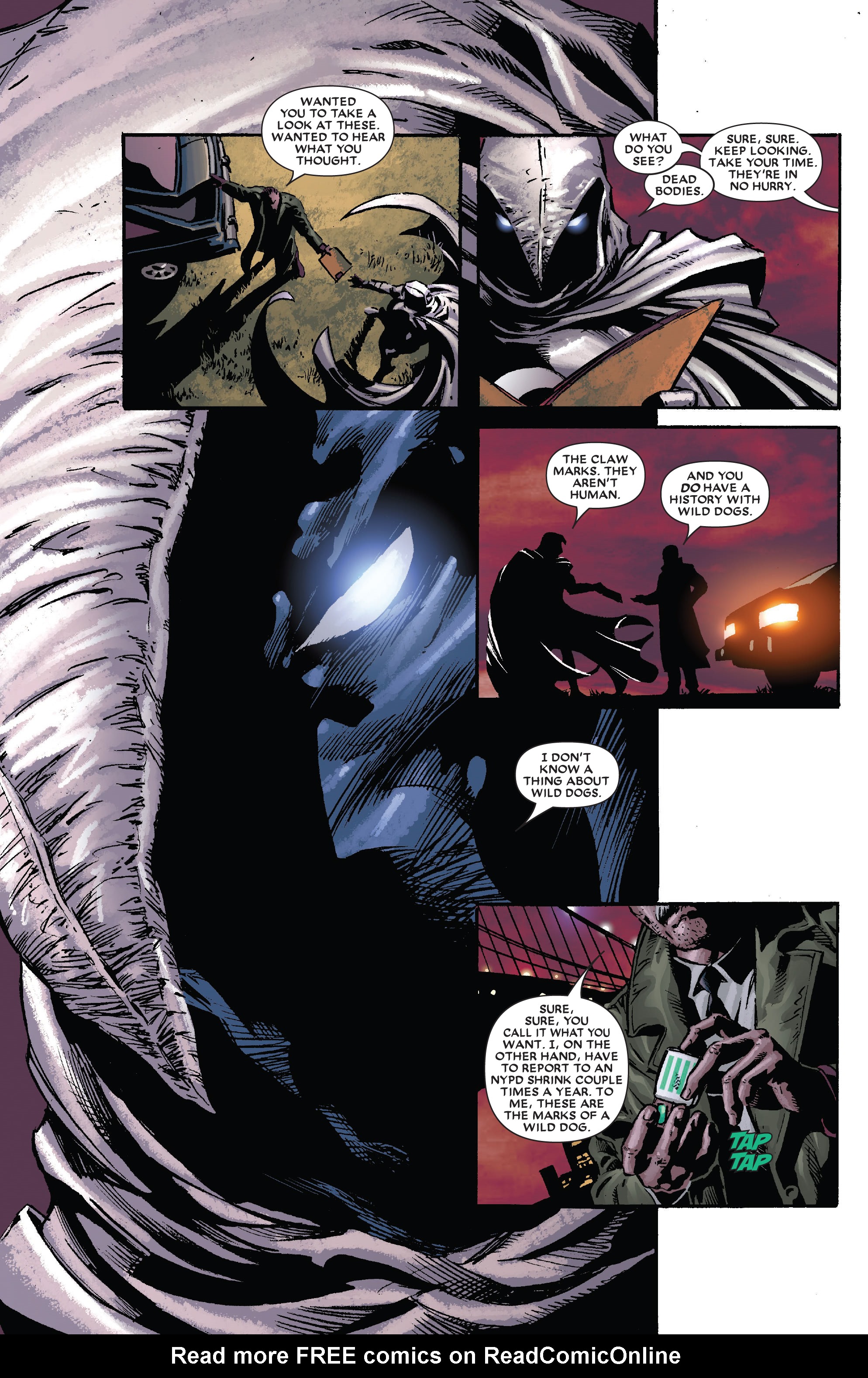 Read online Moon Knight by Huston, Benson & Hurwitz Omnibus comic -  Issue # TPB (Part 6) - 46