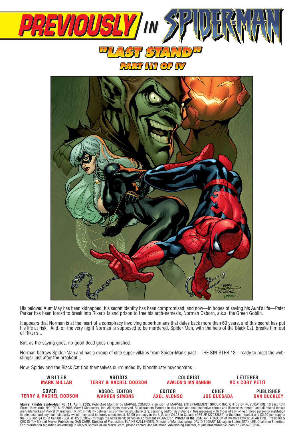 Read online Marvel Knights Spider-Man (2004) comic -  Issue #11 - 2
