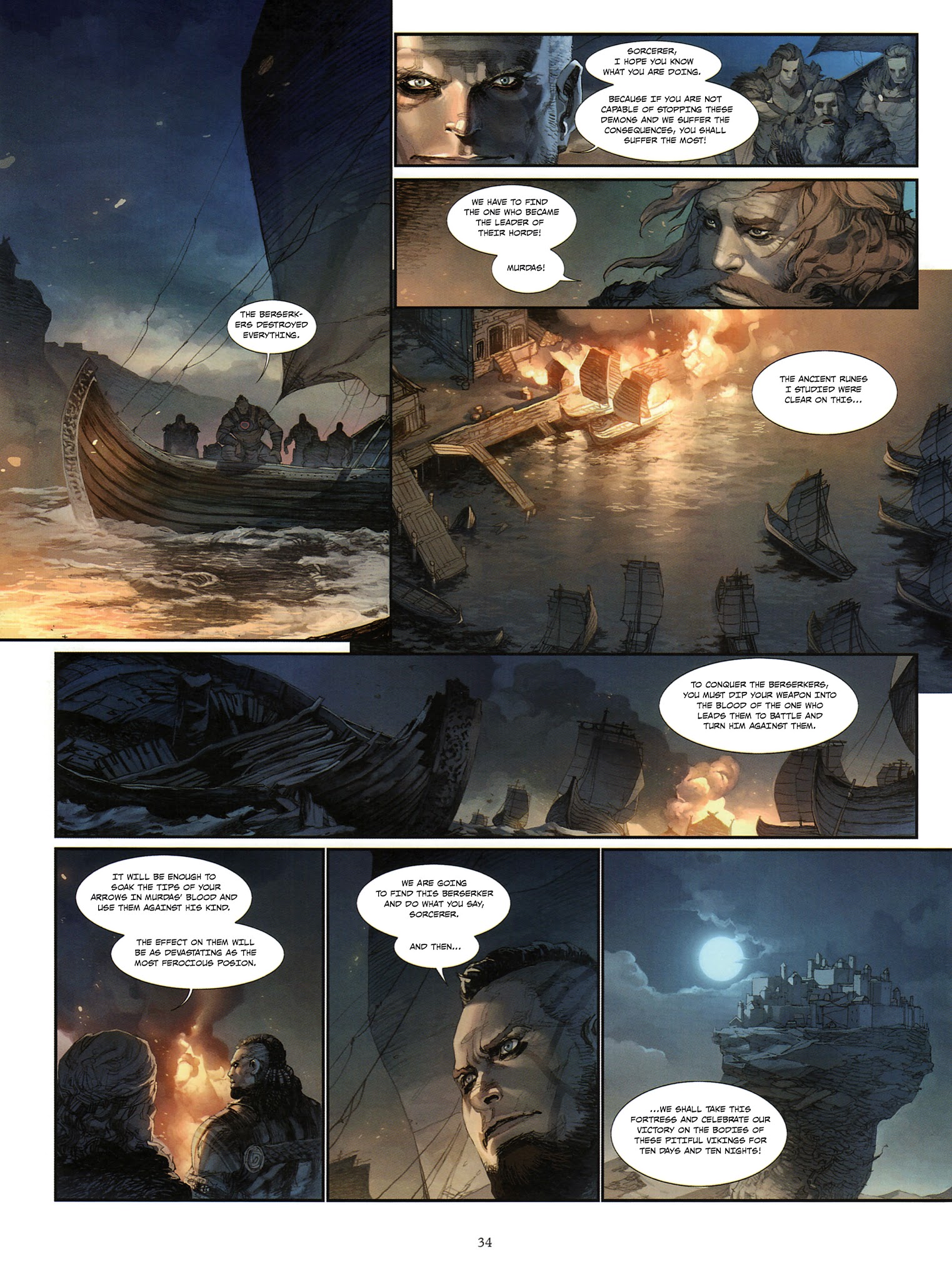 Read online Konungar comic -  Issue #3 - 35