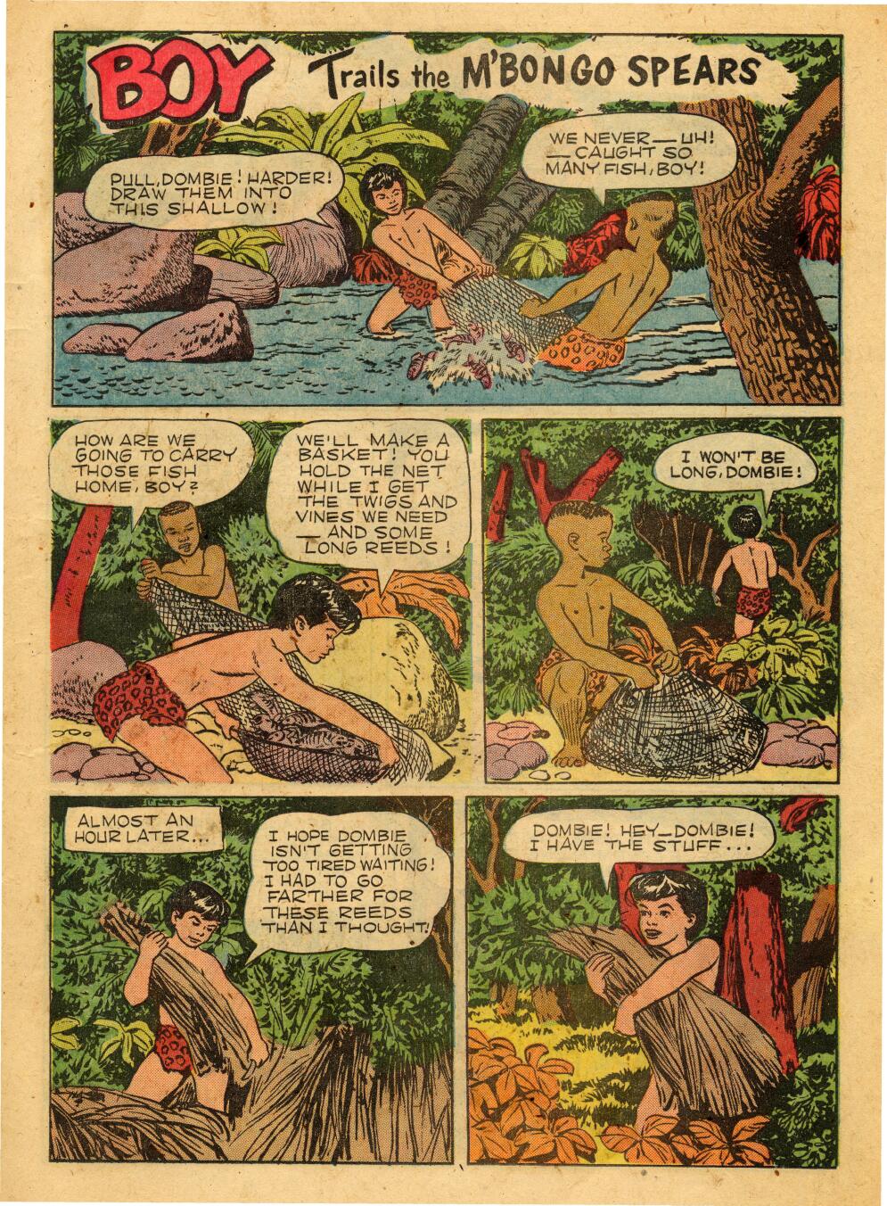 Read online Tarzan (1948) comic -  Issue #48 - 19