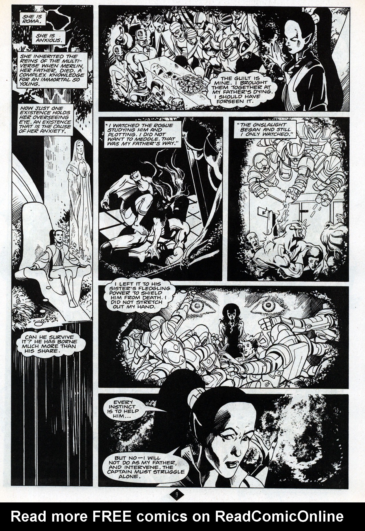 Read online Captain Britain (1985) comic -  Issue #4 - 9