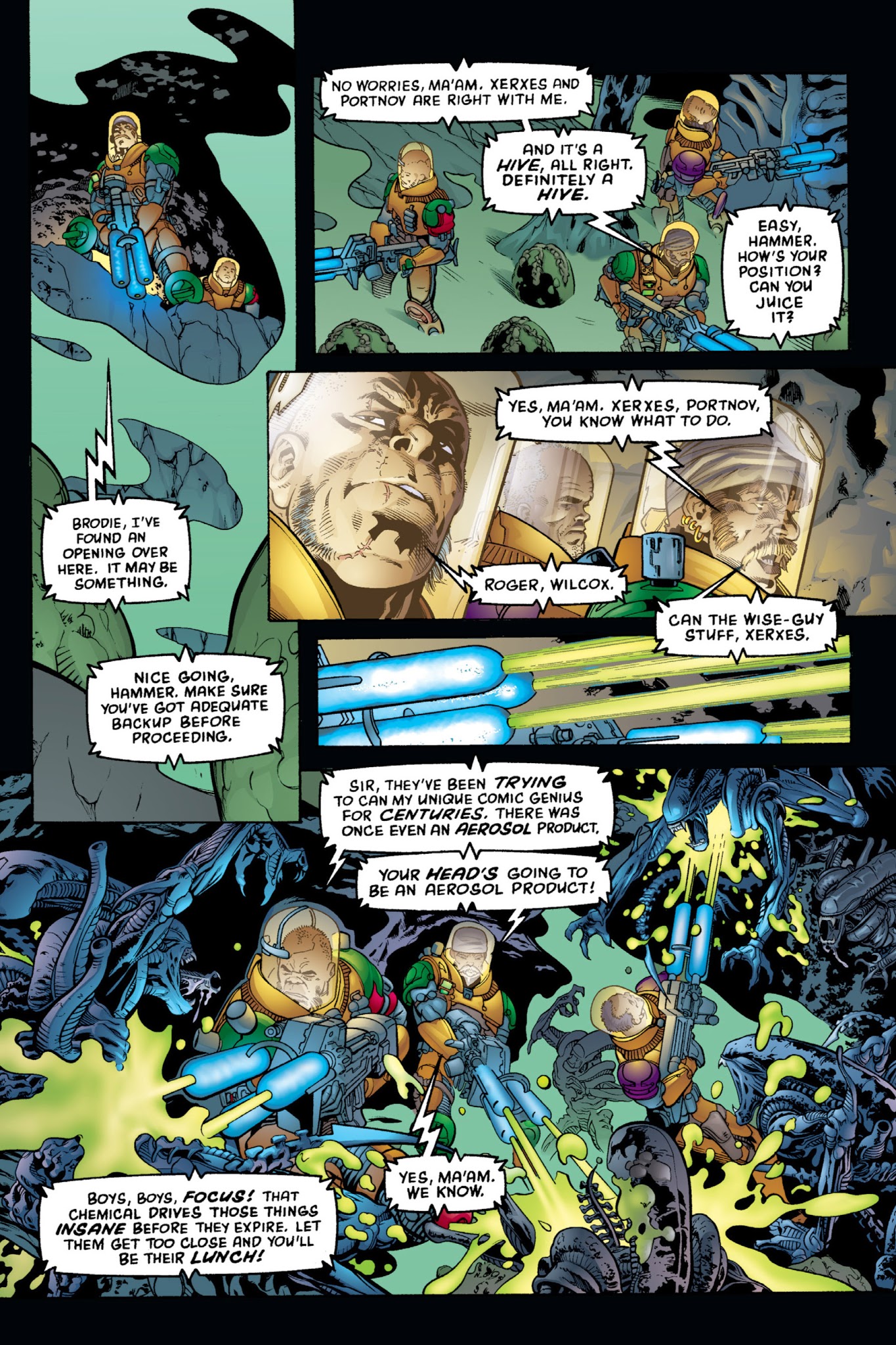 Read online Aliens Omnibus comic -  Issue # TPB 6 - 112