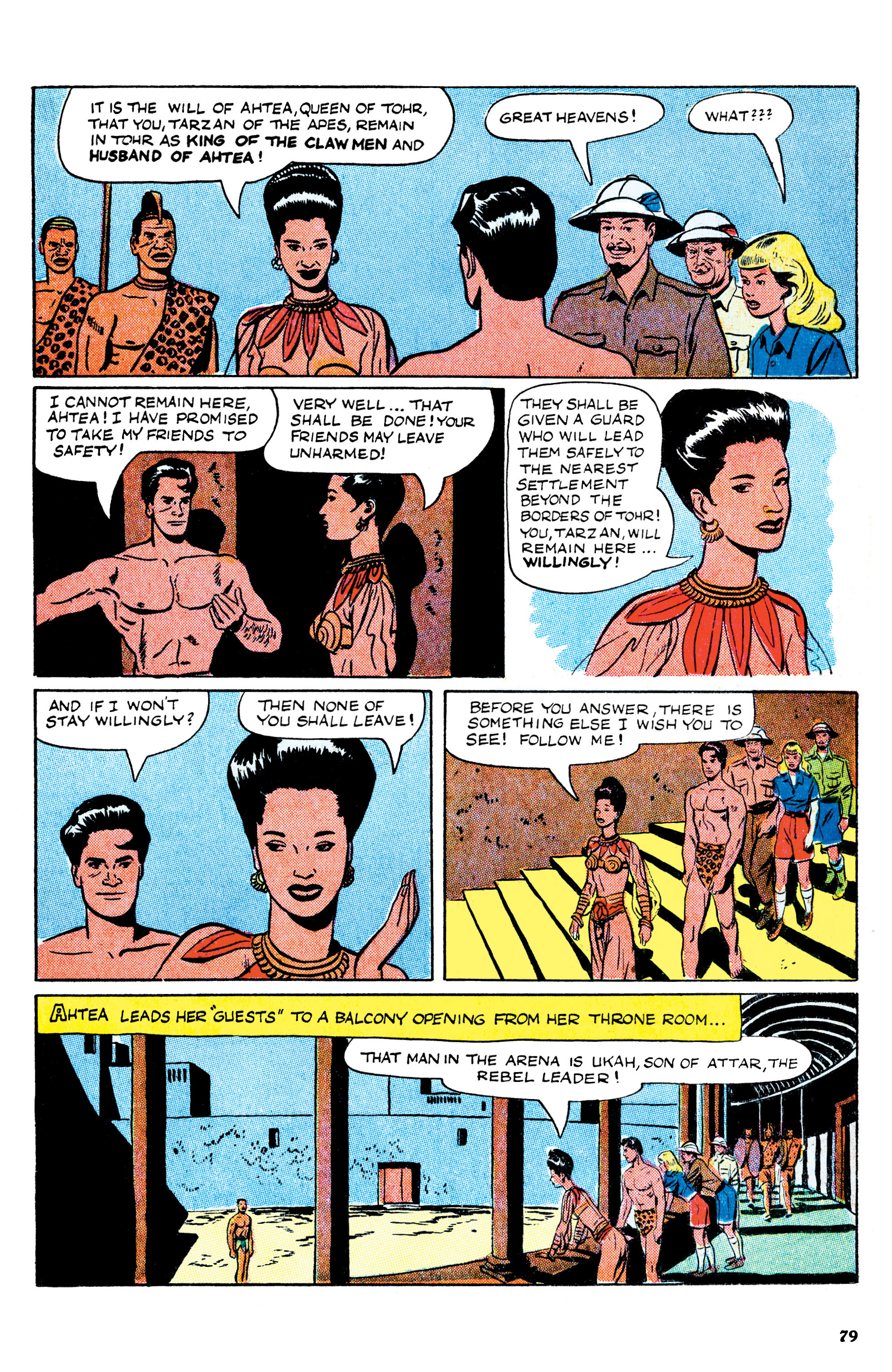 Read online Edgar Rice Burroughs Tarzan: The Jesse Marsh Years Omnibus comic -  Issue # TPB (Part 1) - 80