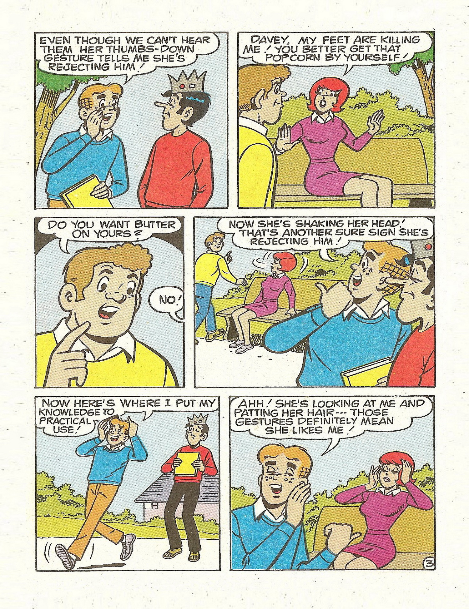 Read online Jughead Jones Comics Digest comic -  Issue #94 - 87