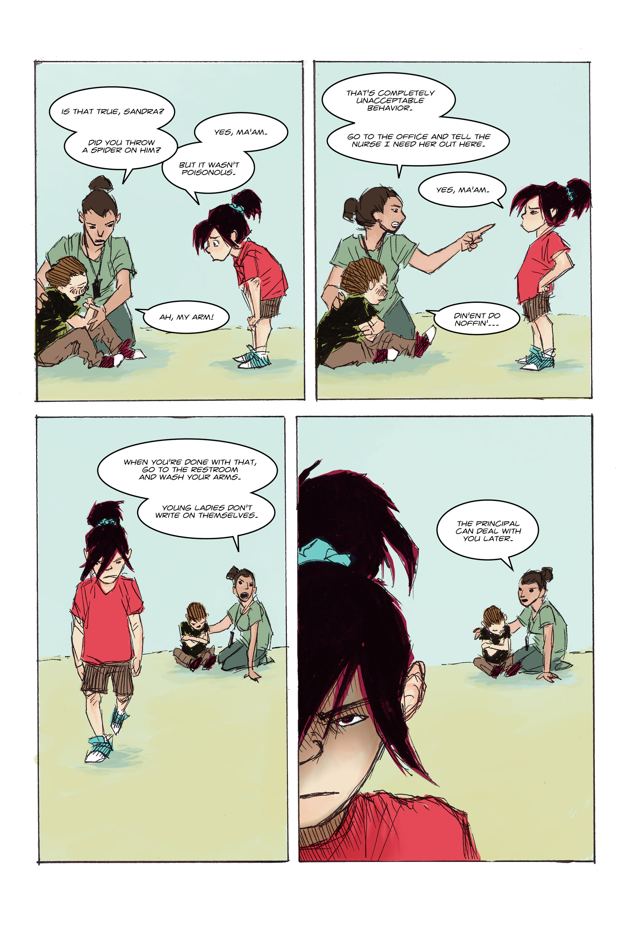 Read online Illustrated Girl comic -  Issue #2 - 7