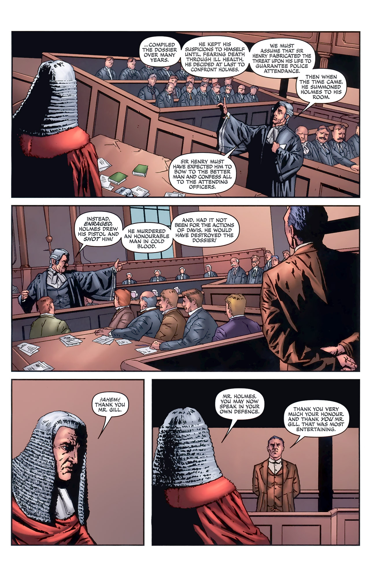 Read online Sherlock Holmes (2009) comic -  Issue #5 - 12