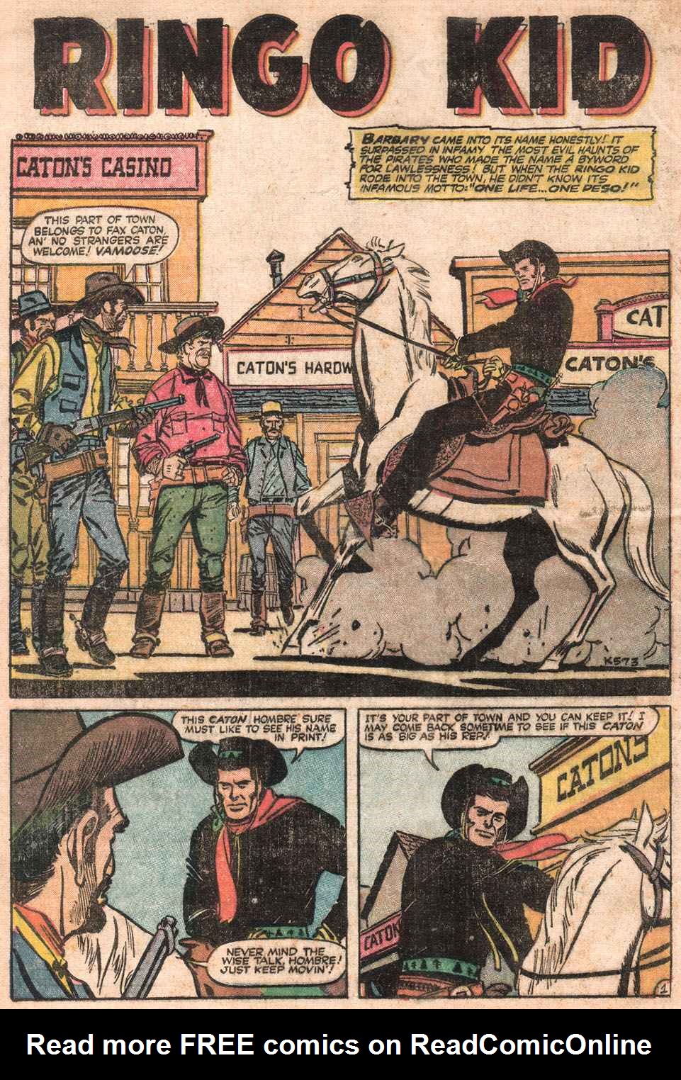 Read online Ringo Kid comic -  Issue #15 - 27