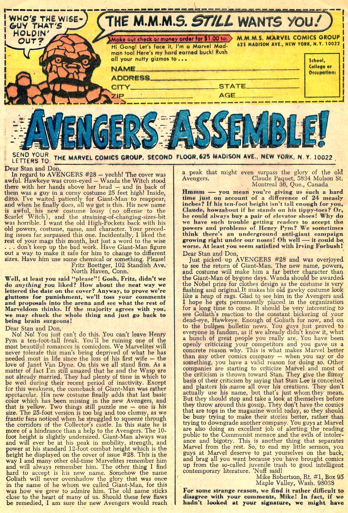 Read online The Avengers (1963) comic -  Issue #31 - 32