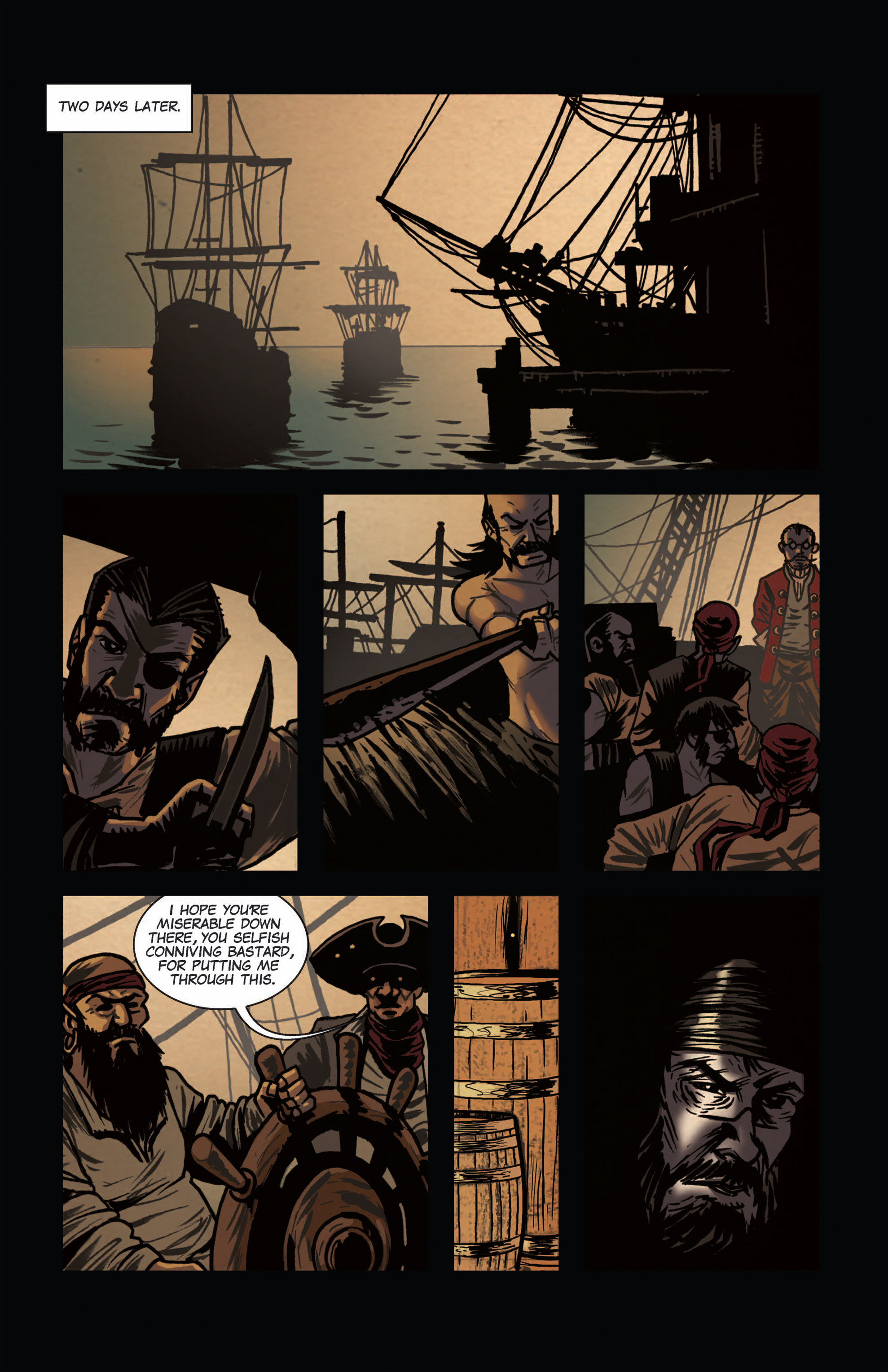Read online Pirate Eye: Exiled From Exile comic -  Issue #1 - 13