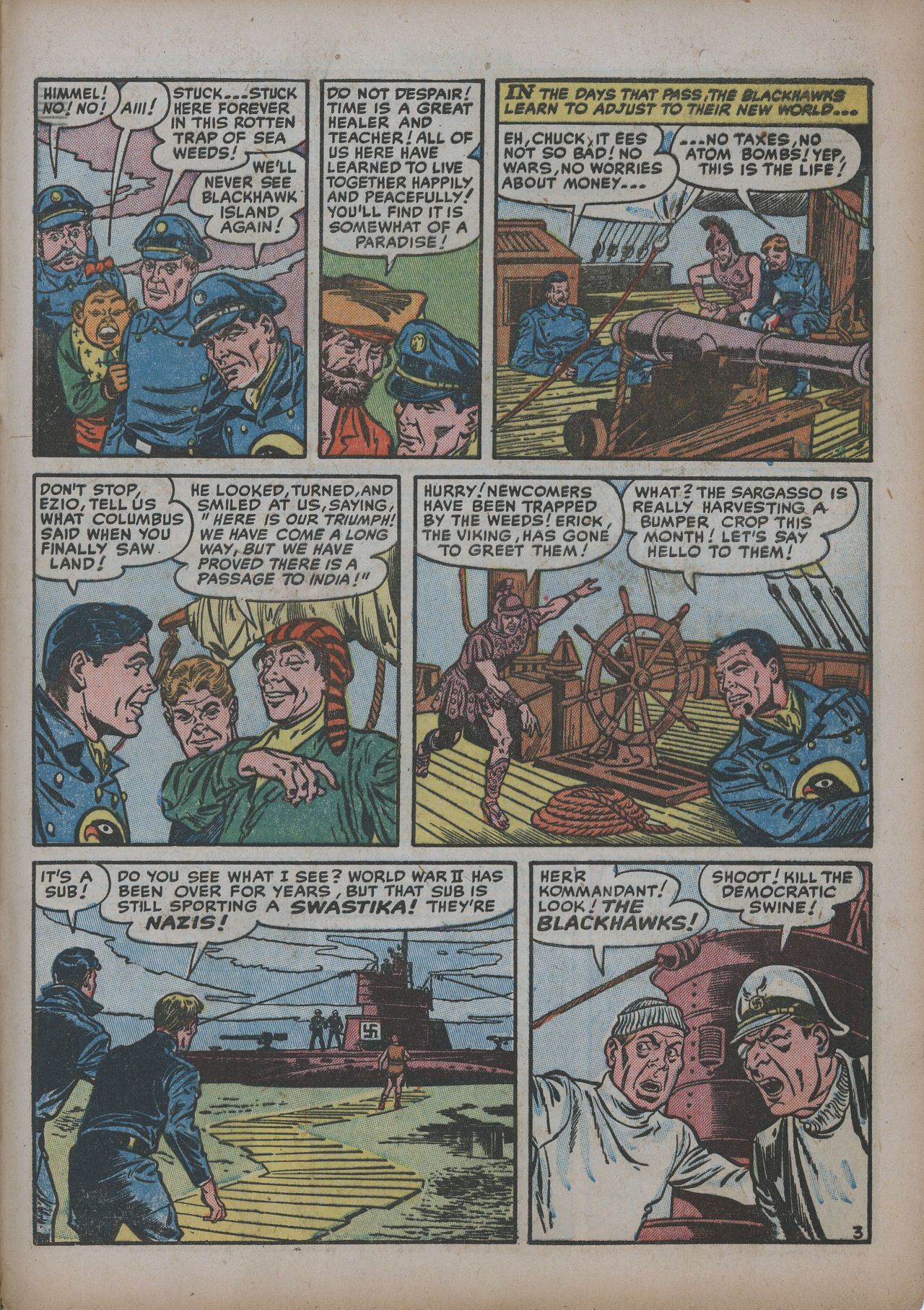 Read online Blackhawk (1957) comic -  Issue #48 - 30