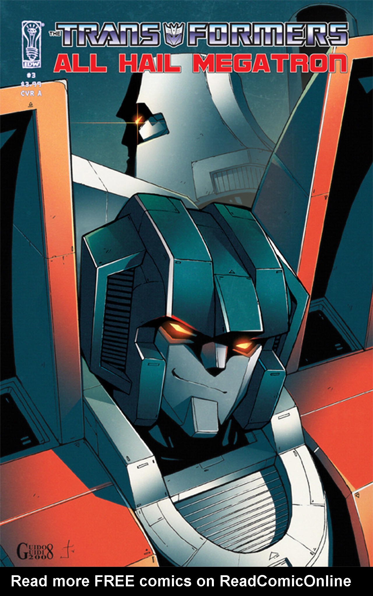 Read online The Transformers: All Hail Megatron comic -  Issue #3 - 1