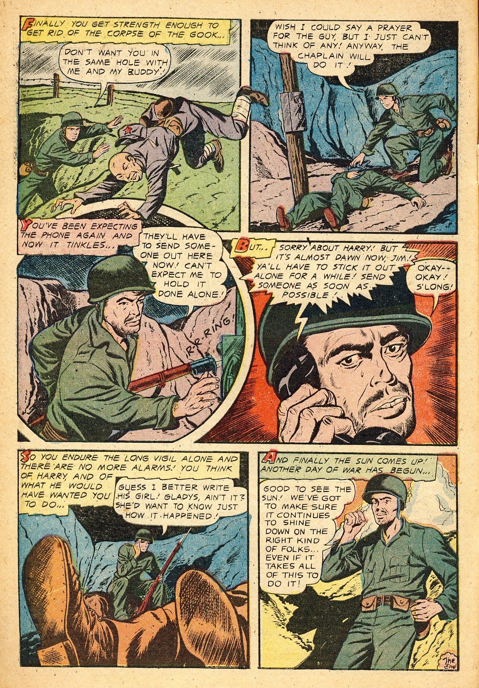 Read online Fighting Man comic -  Issue #5 - 32