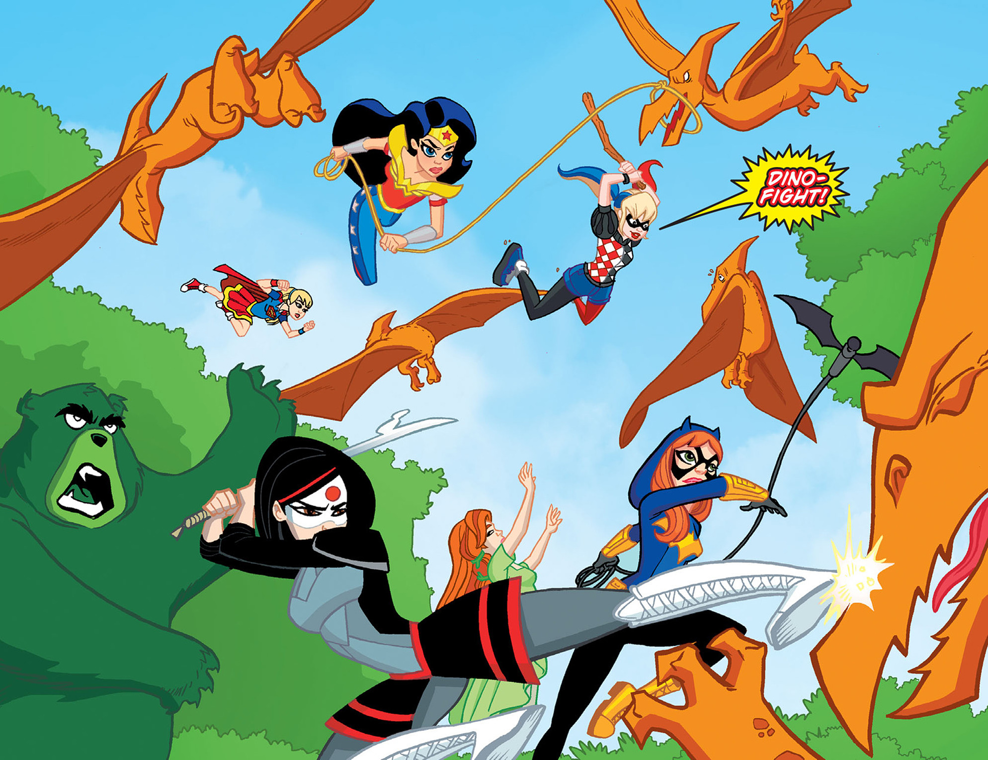 Read online DC Super Hero Girls: Past Times at Super Hero High comic -  Issue #4 - 8