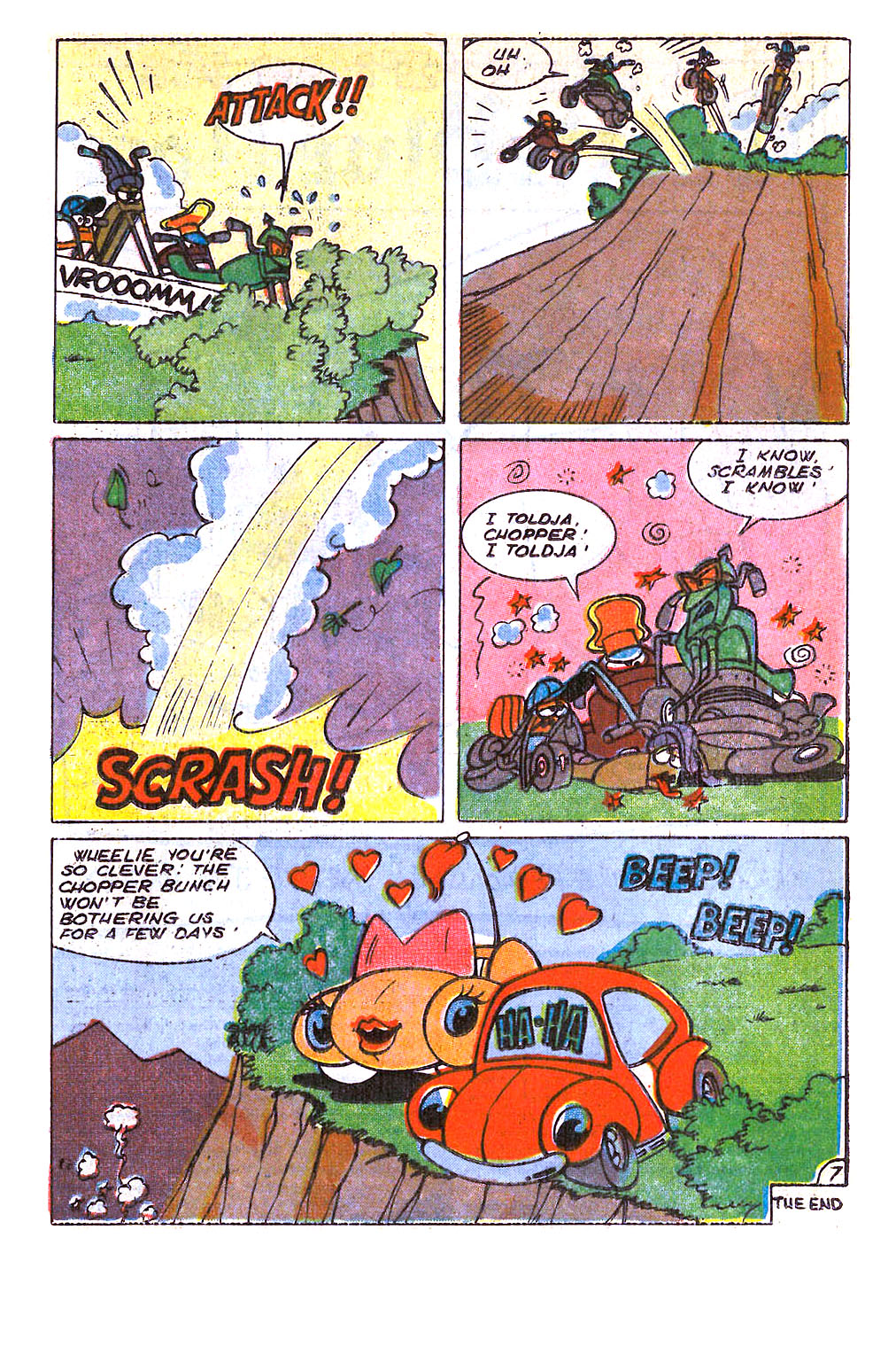 Read online Wheelie and the Chopper Bunch comic -  Issue #4 - 19