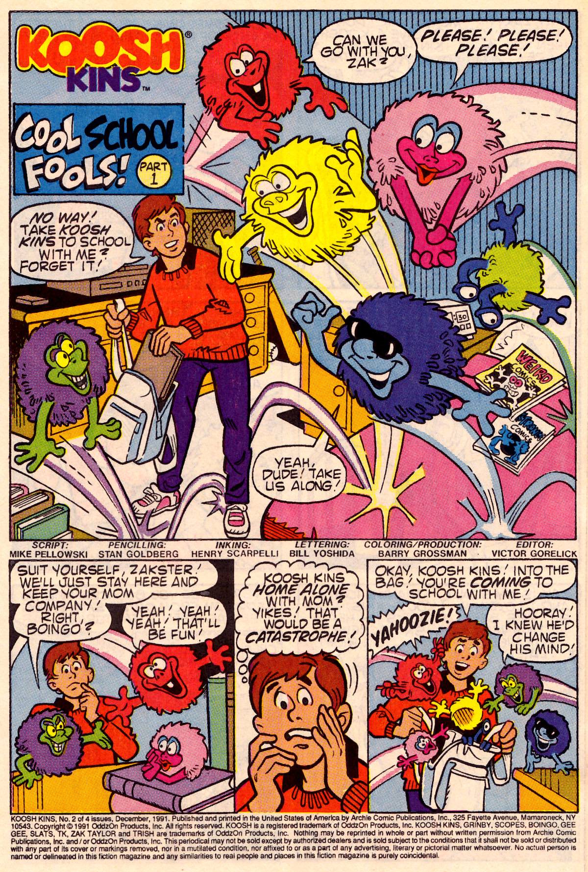 Read online Koosh Kins comic -  Issue #2 - 2
