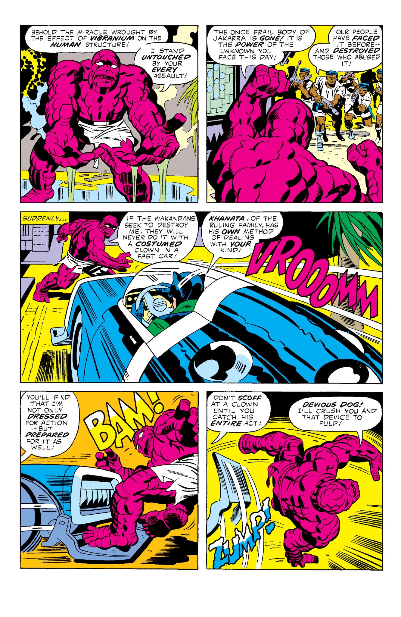Read online Marvel Masterworks: The Black Panther comic -  Issue # TPB 2 - 153