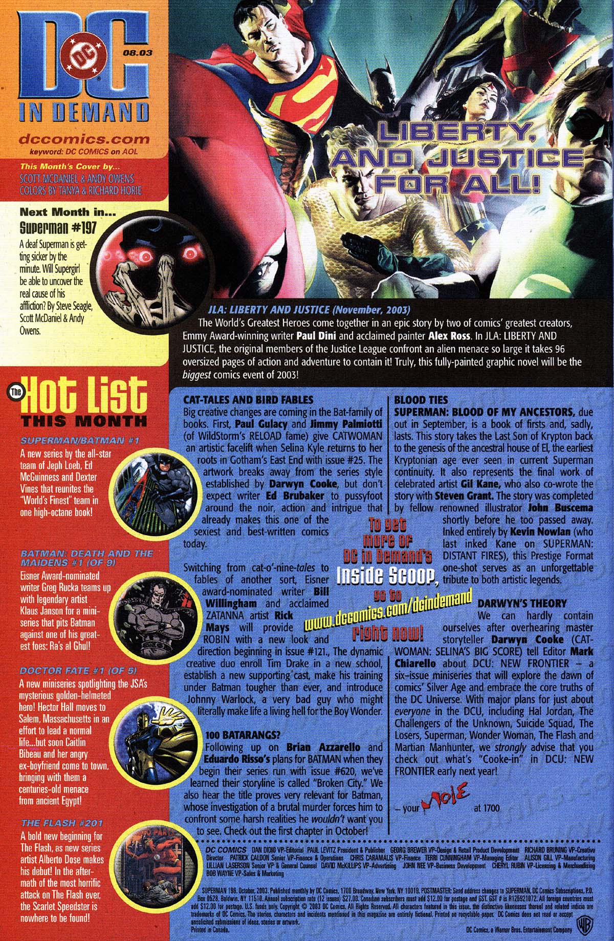 Read online Superman (1987) comic -  Issue #196 - 24
