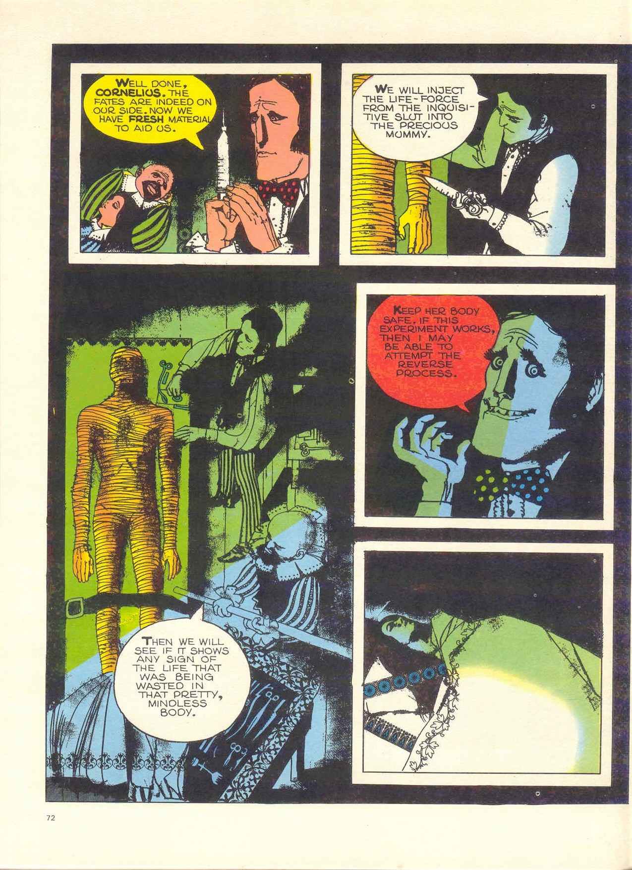 Read online Dracula (1971) comic -  Issue #4 - 14