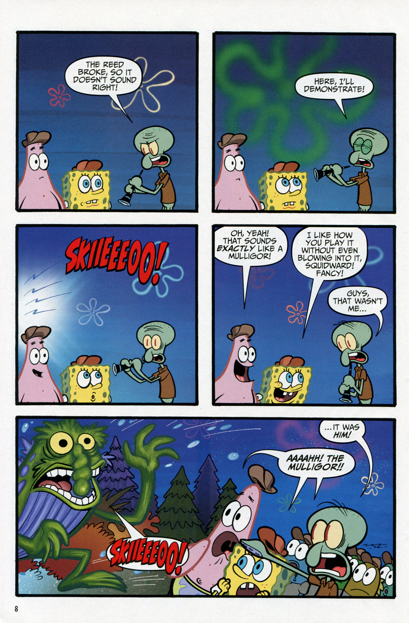 Read online SpongeBob Comics comic -  Issue #9 - 10