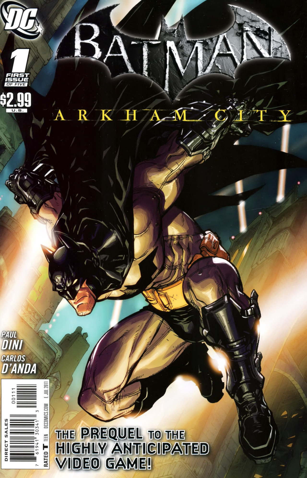 Read online Batman: Arkham City comic -  Issue #1 - 1