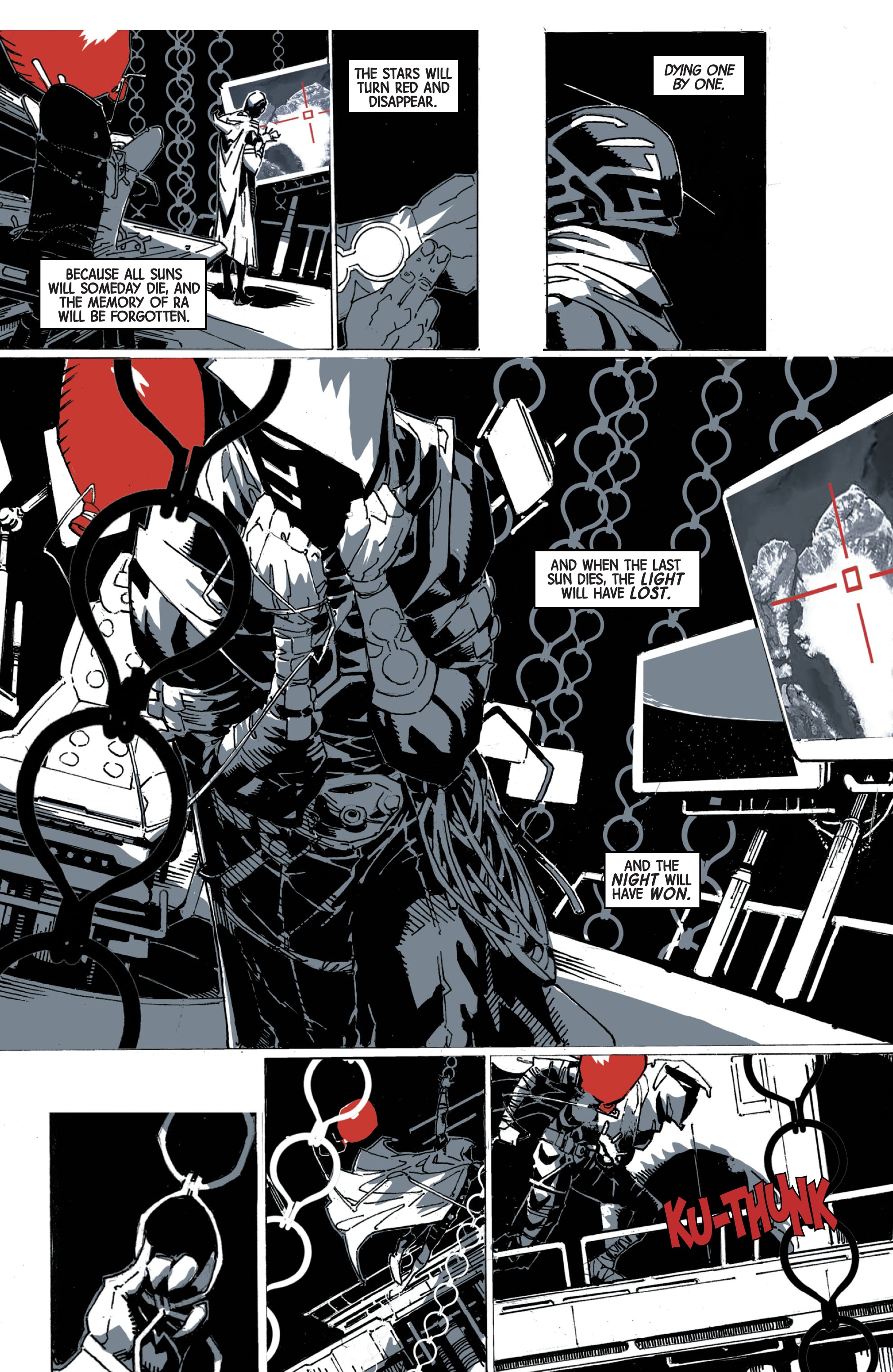 Read online Moon Knight: Black, White & Blood comic -  Issue #1 - 5