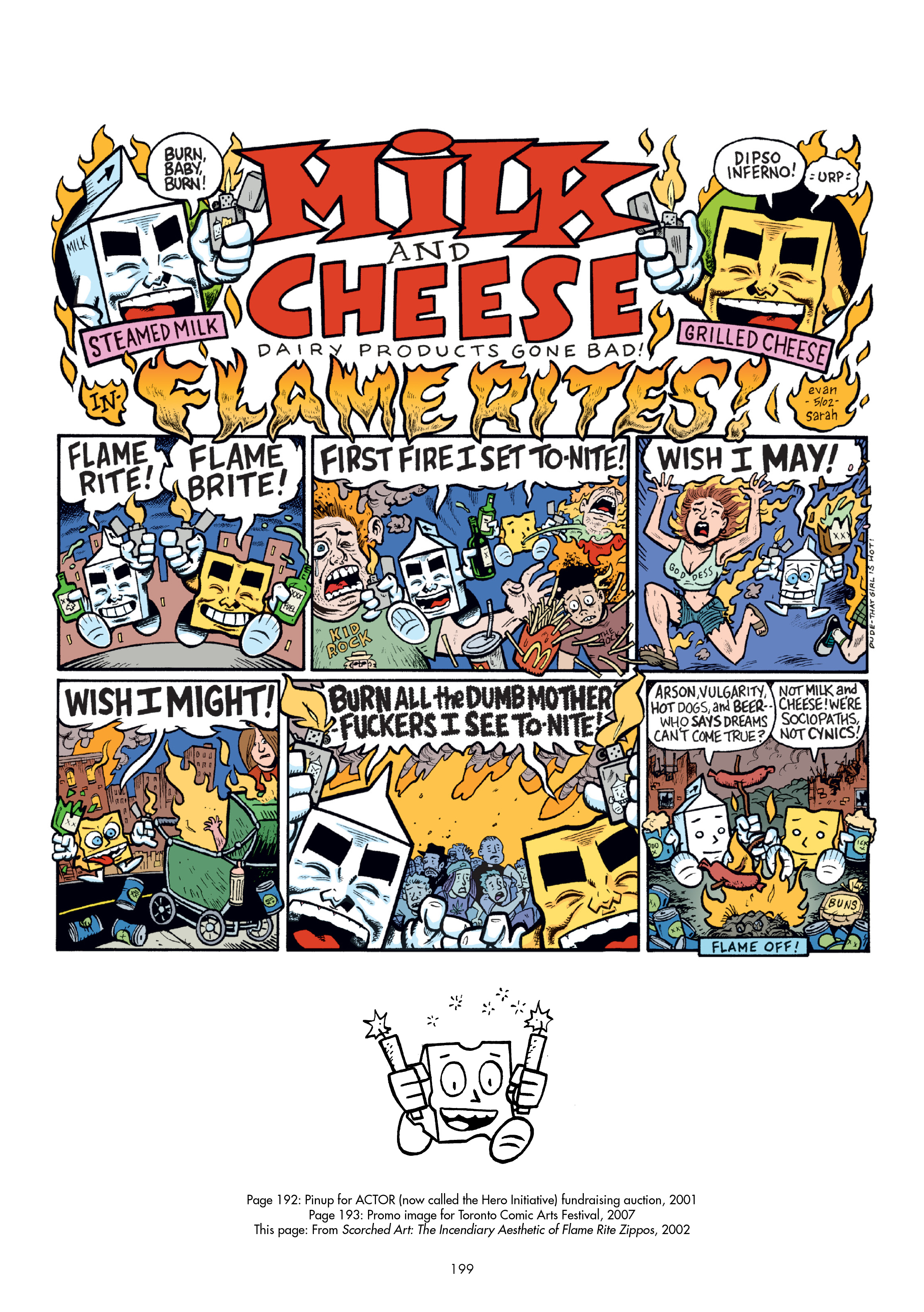 Read online Milk And Cheese: Dairy Products Gone Bad! comic -  Issue # Full - 200